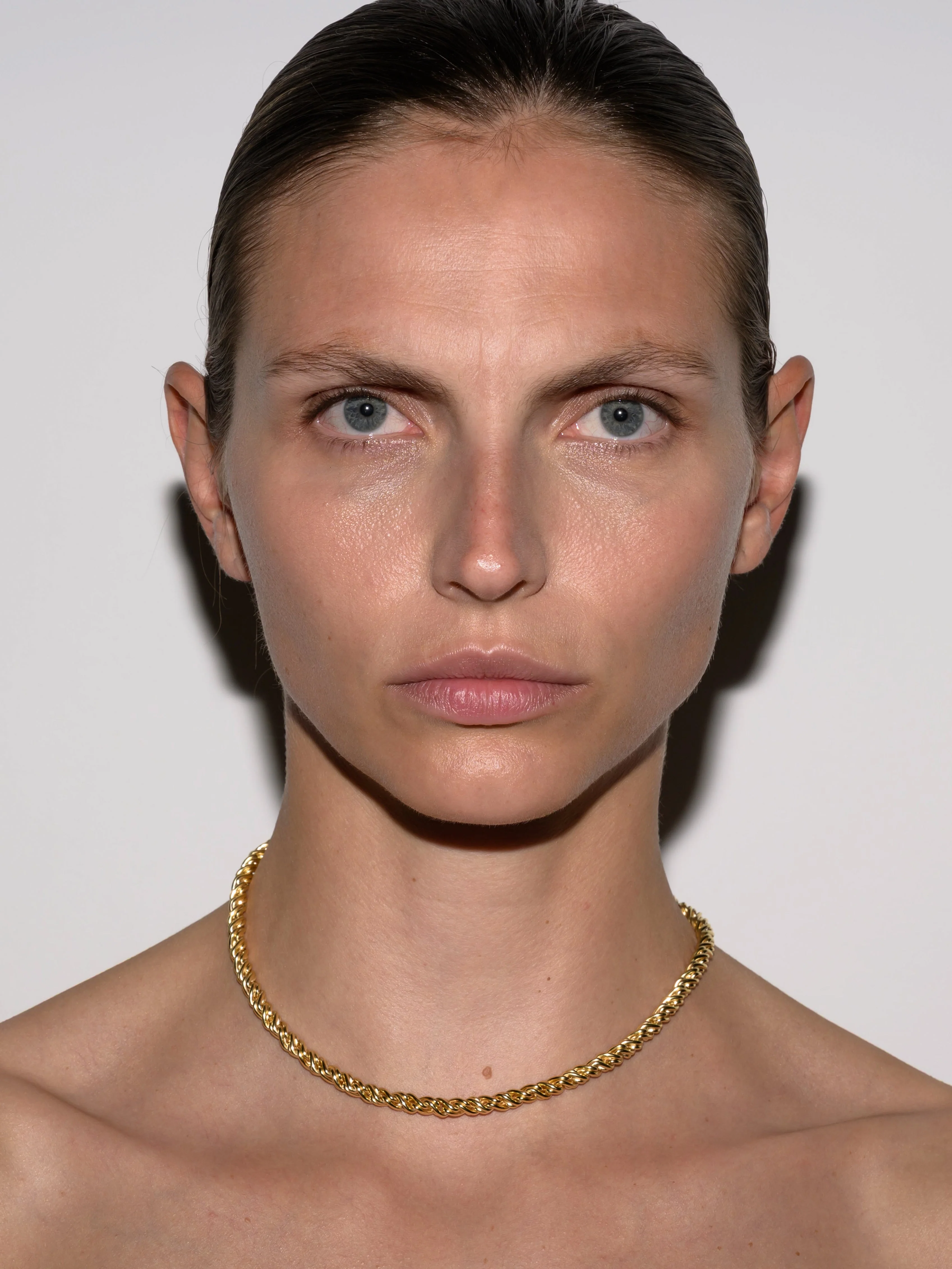 Dorsey - TORSION CHAIN NECKLACE, GOLD - Image 4