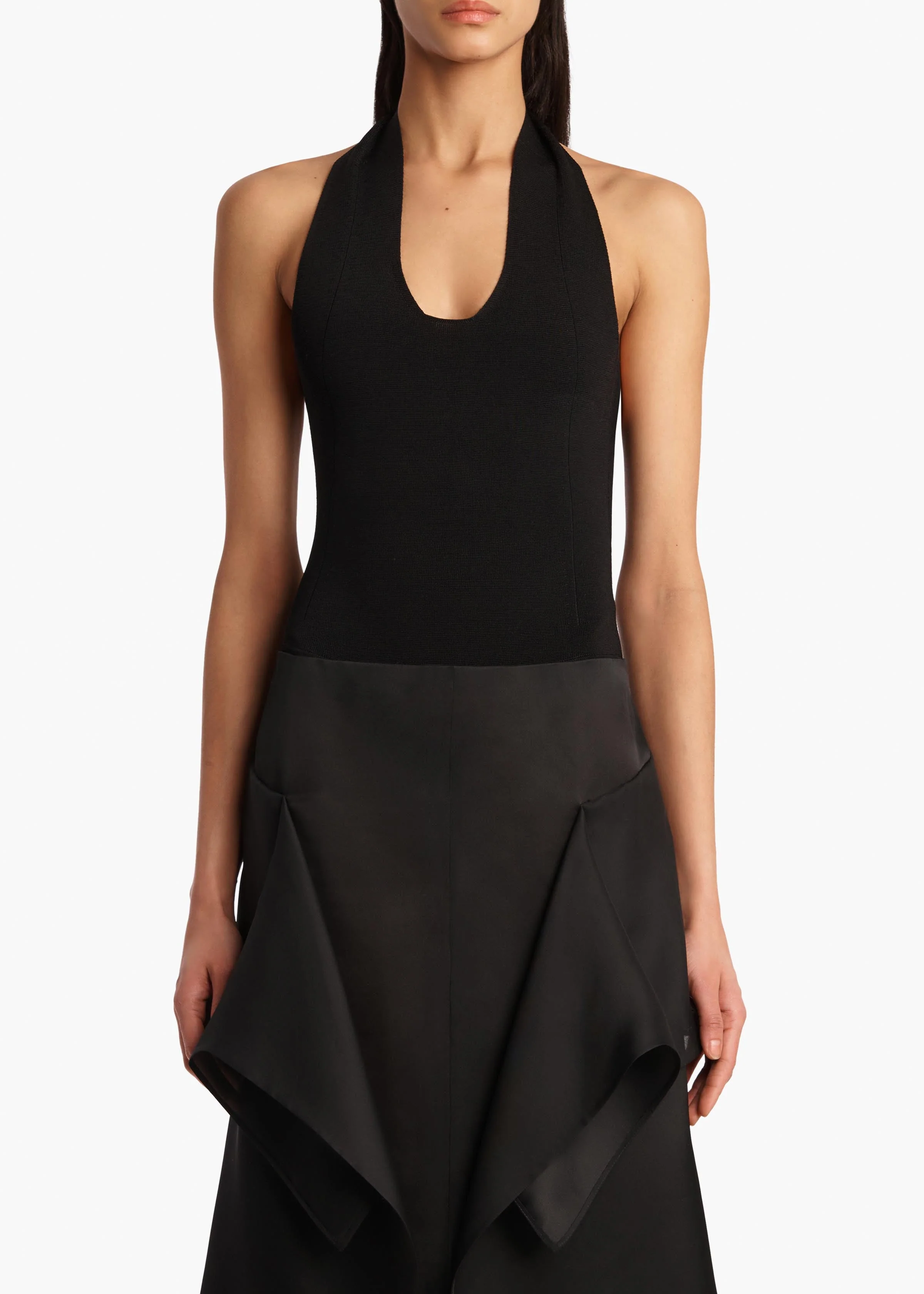 Khaite - Toto Bodysuit in Black - Image 3