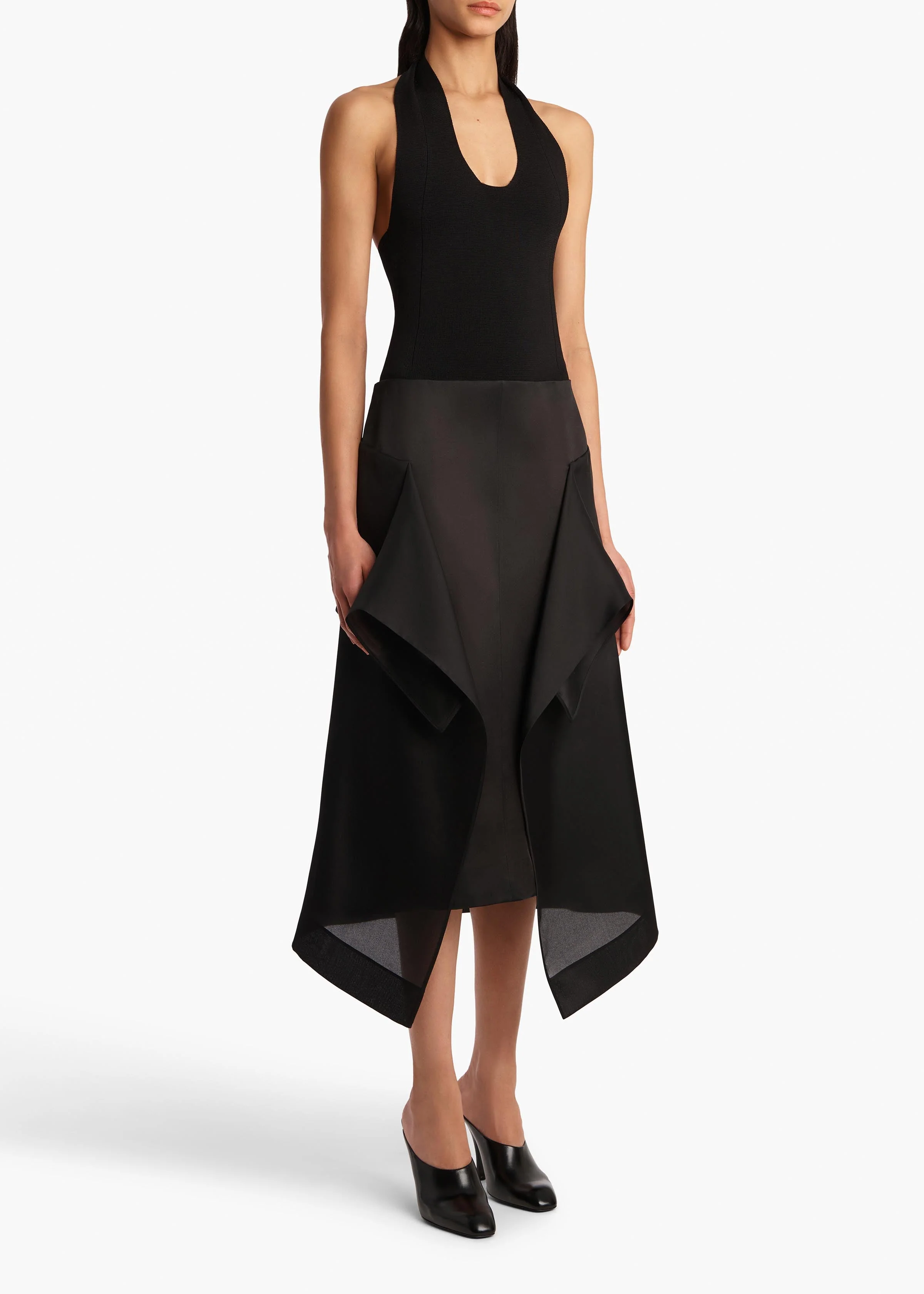 Khaite - Toto Bodysuit in Black - Image 9