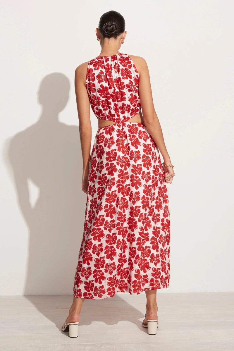 Faithfull - Trapani Midi Dress La Presa Floral Print - Final Sale - Image 4