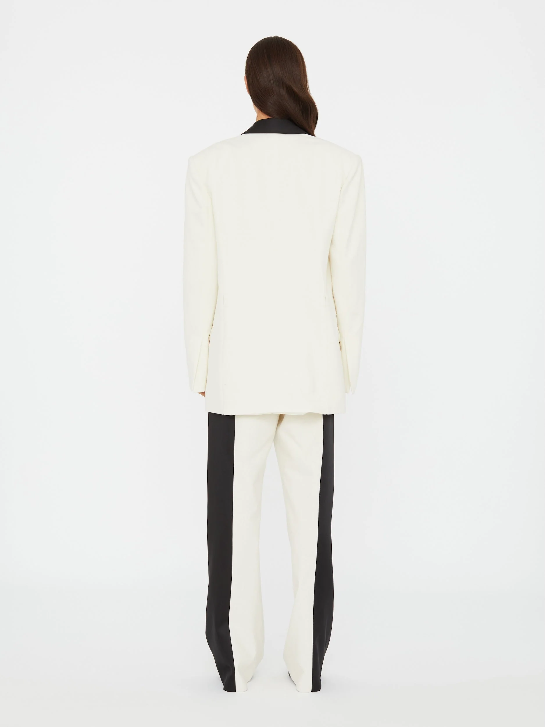 Christopher Esber - Tuxedo Contrast Silk Trouser - Image 7