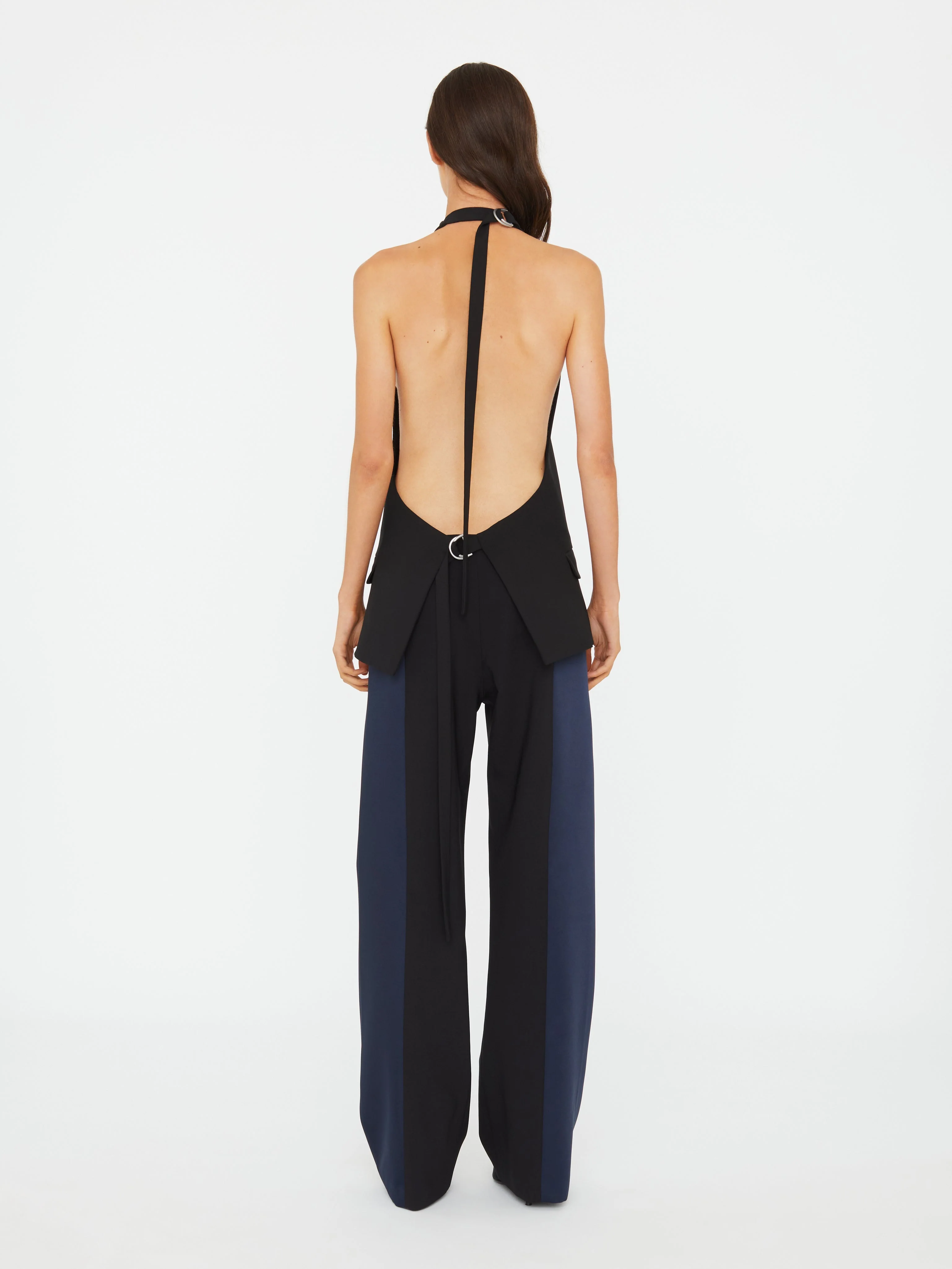 Christopher Esber - Tuxedo Contrast Wool Vest - Image 4