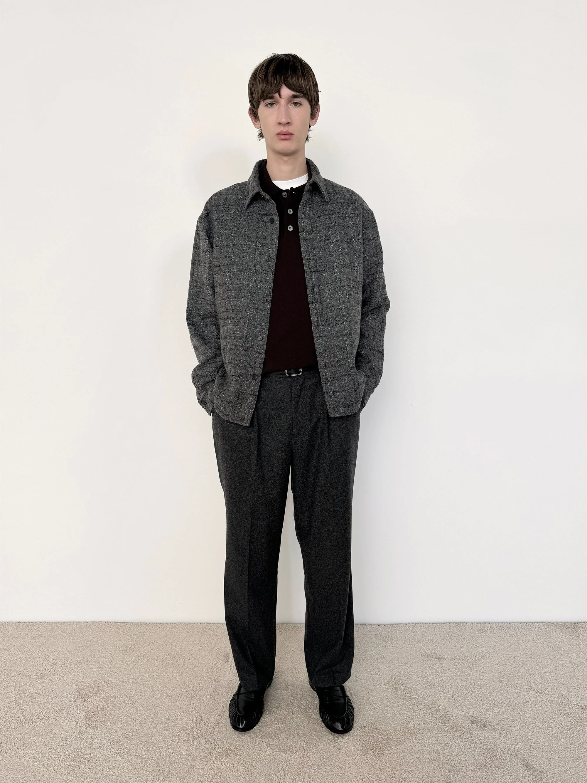 FRAME - Tweed Overshirt - Image 7
