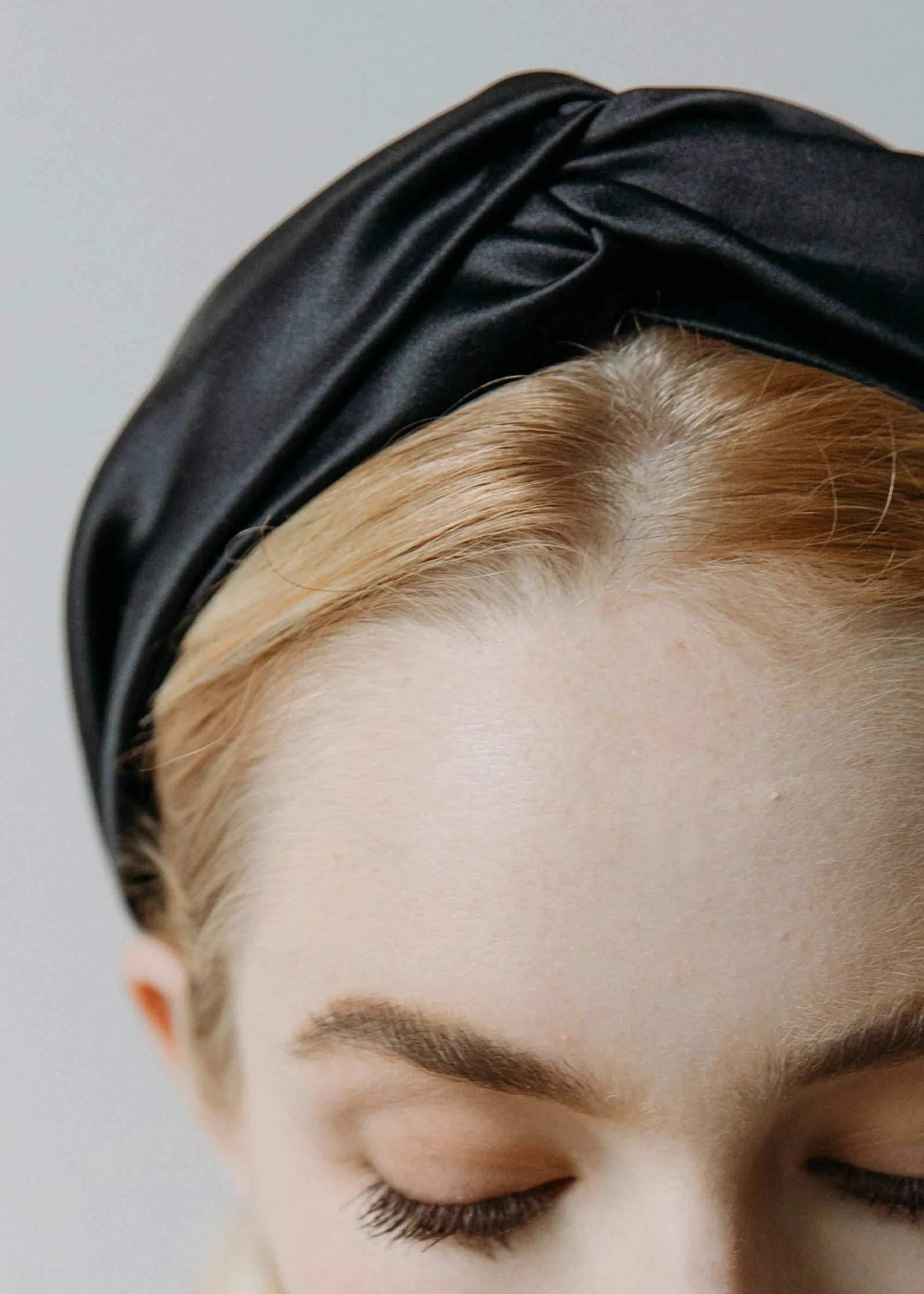 Jennifer Behr - Twist Headband in Silk Satin - Image 3