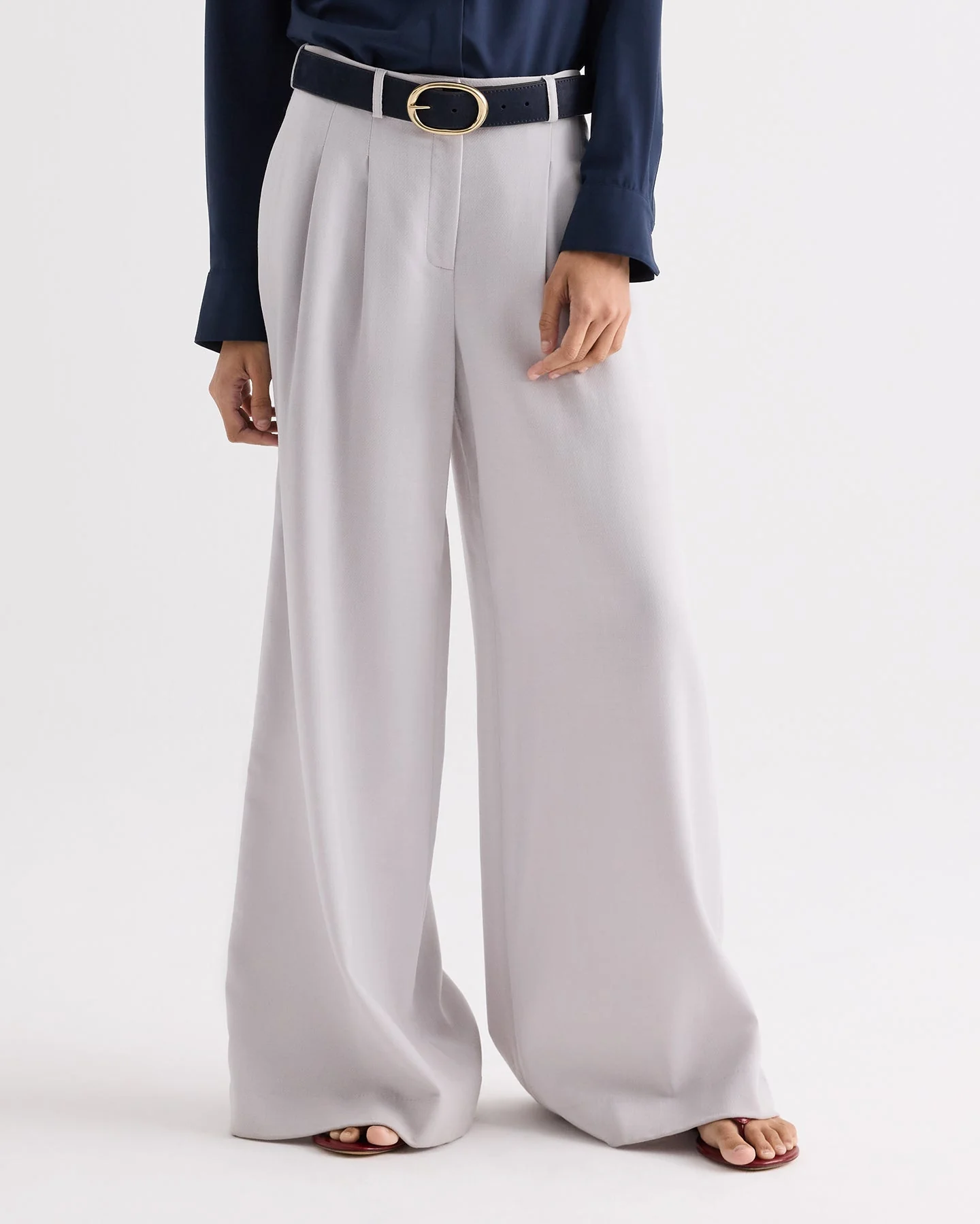 TWP - Avery Pant in Couture Stretch Suiting - Image 2