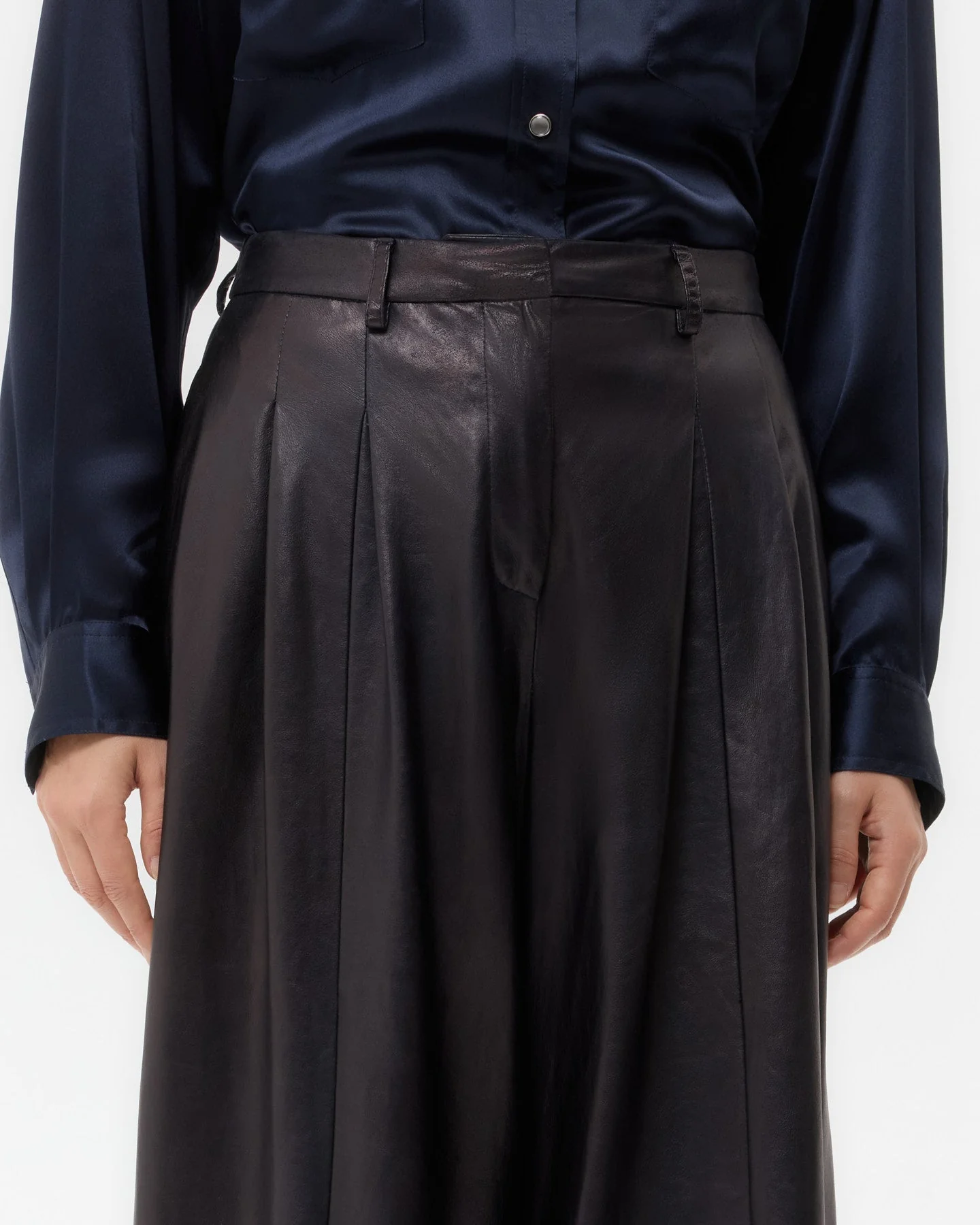 TWP - Avery Pant in Leather - Image 3