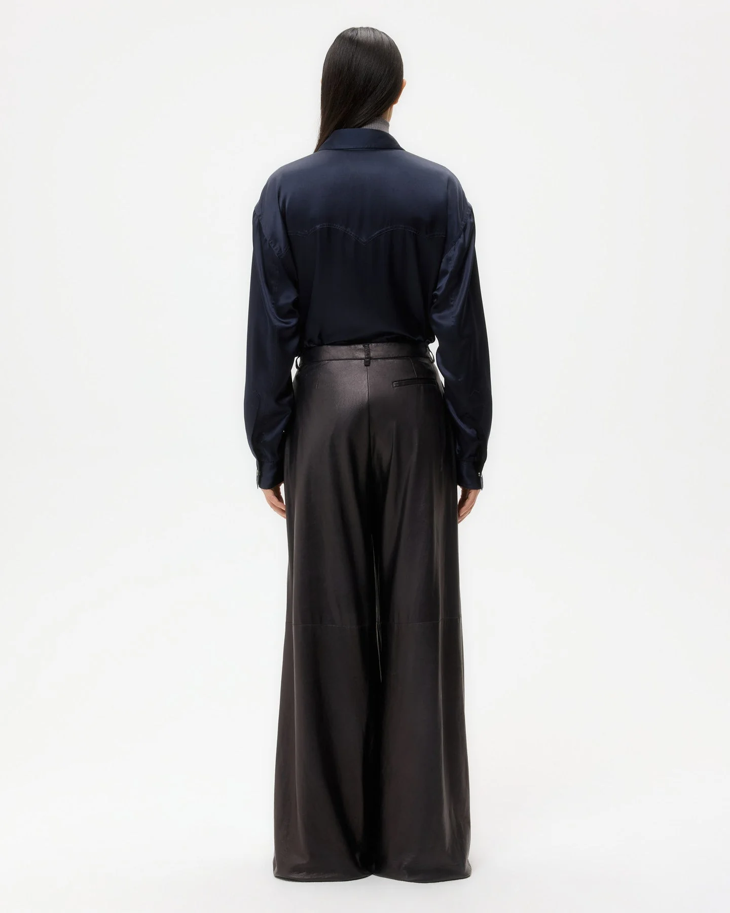 TWP - Avery Pant in Leather - Image 5