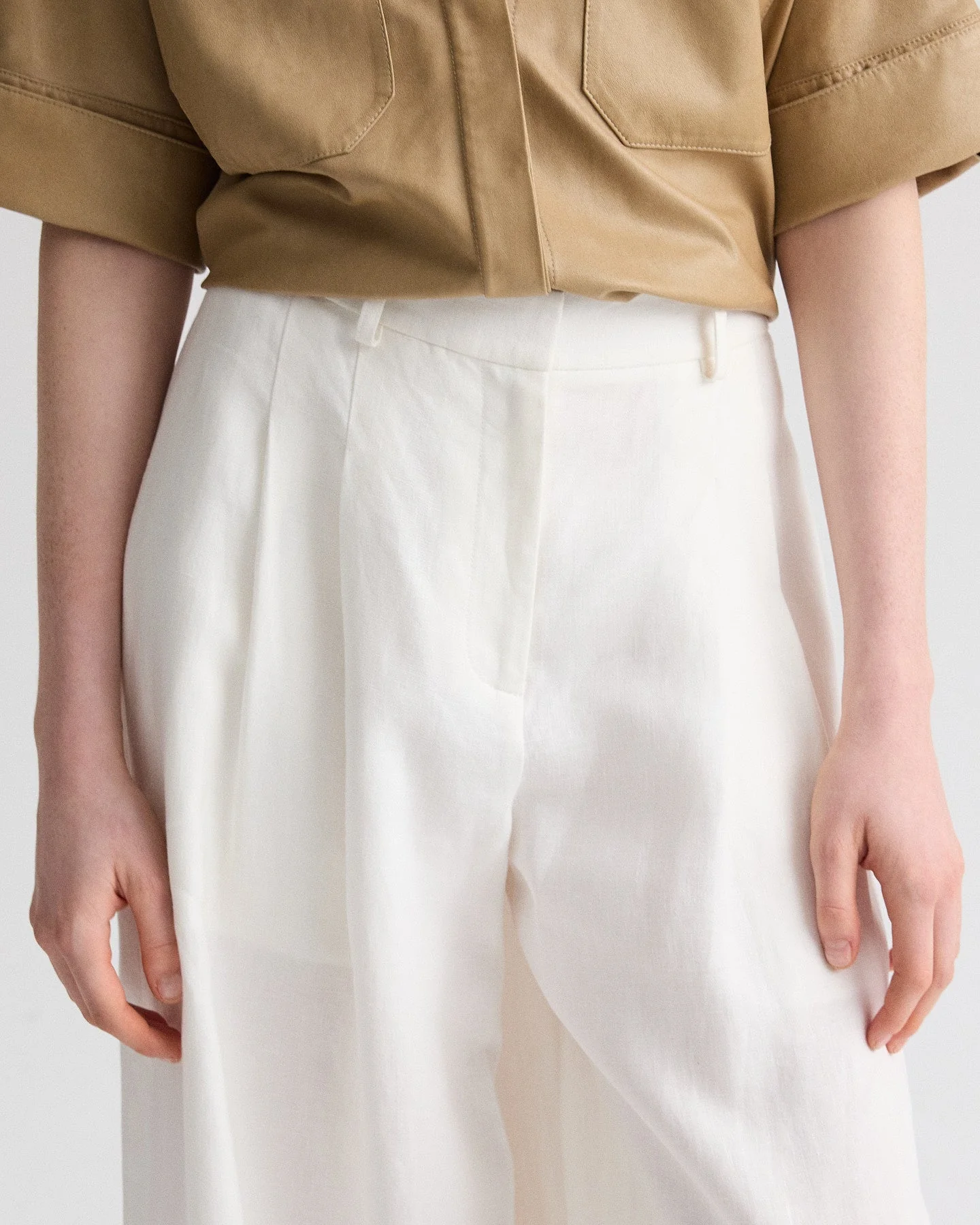 TWP - Avery Pant in Plain Weave Linen - Image 2