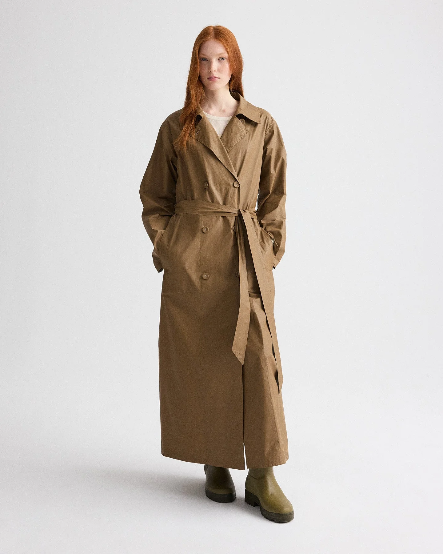 TWP - Back And Forth Trench in Lightweight Cotton Trench - Image 3