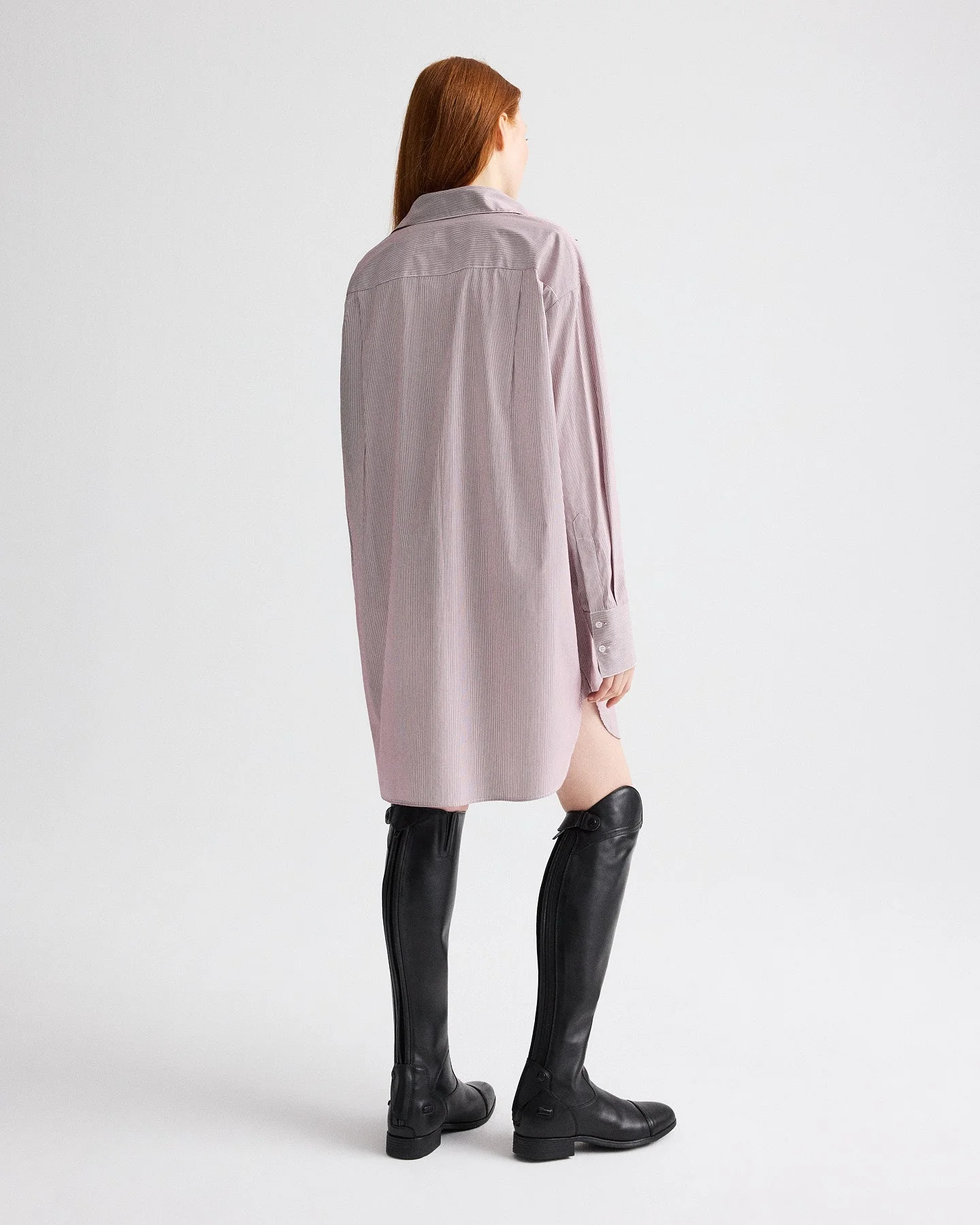 TWP - Big Joe Shirt Dress in Superfine Mini Stripe - Image 5