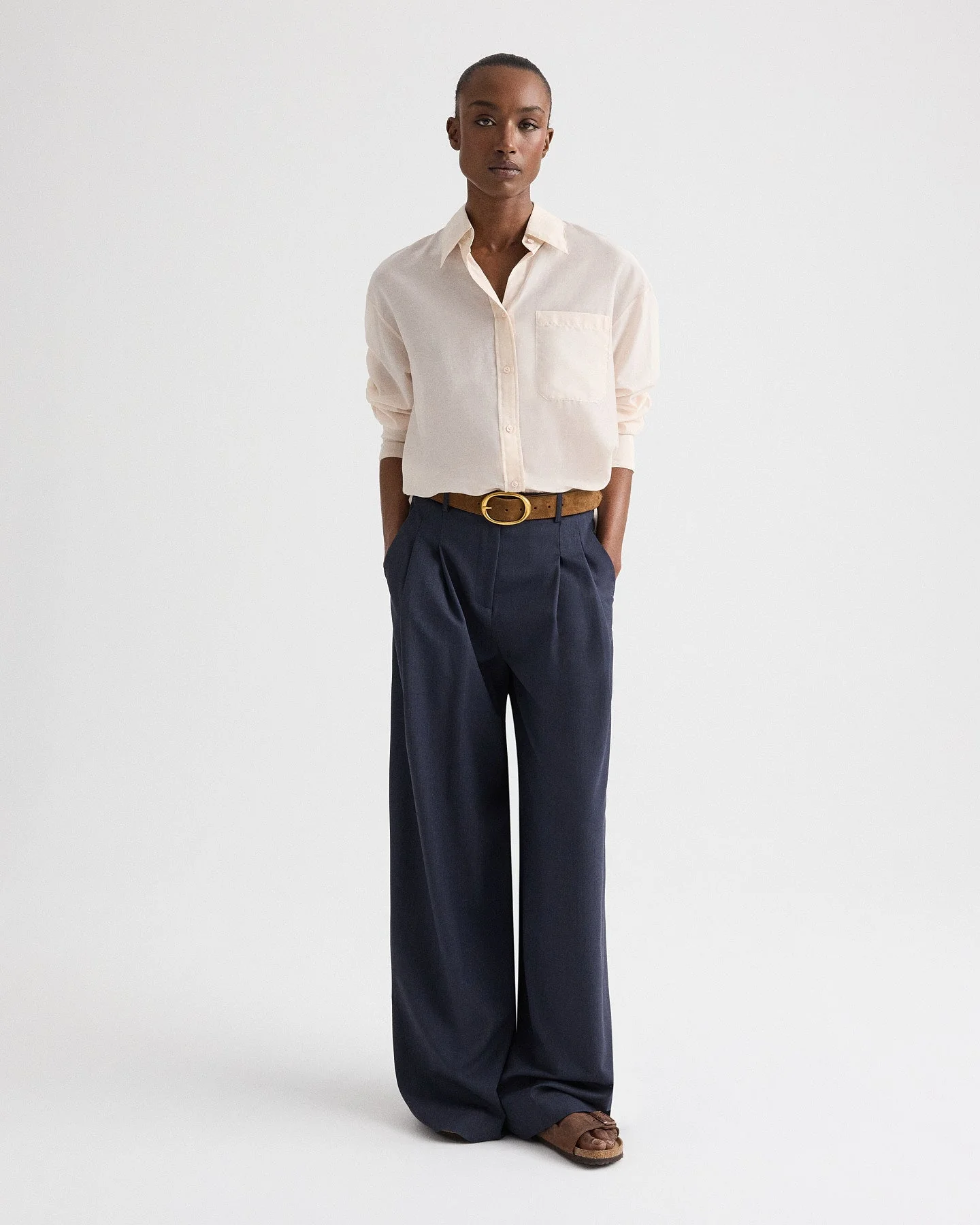 TWP - Big Joe Shirt in Cotton Silk Organza - Image 4