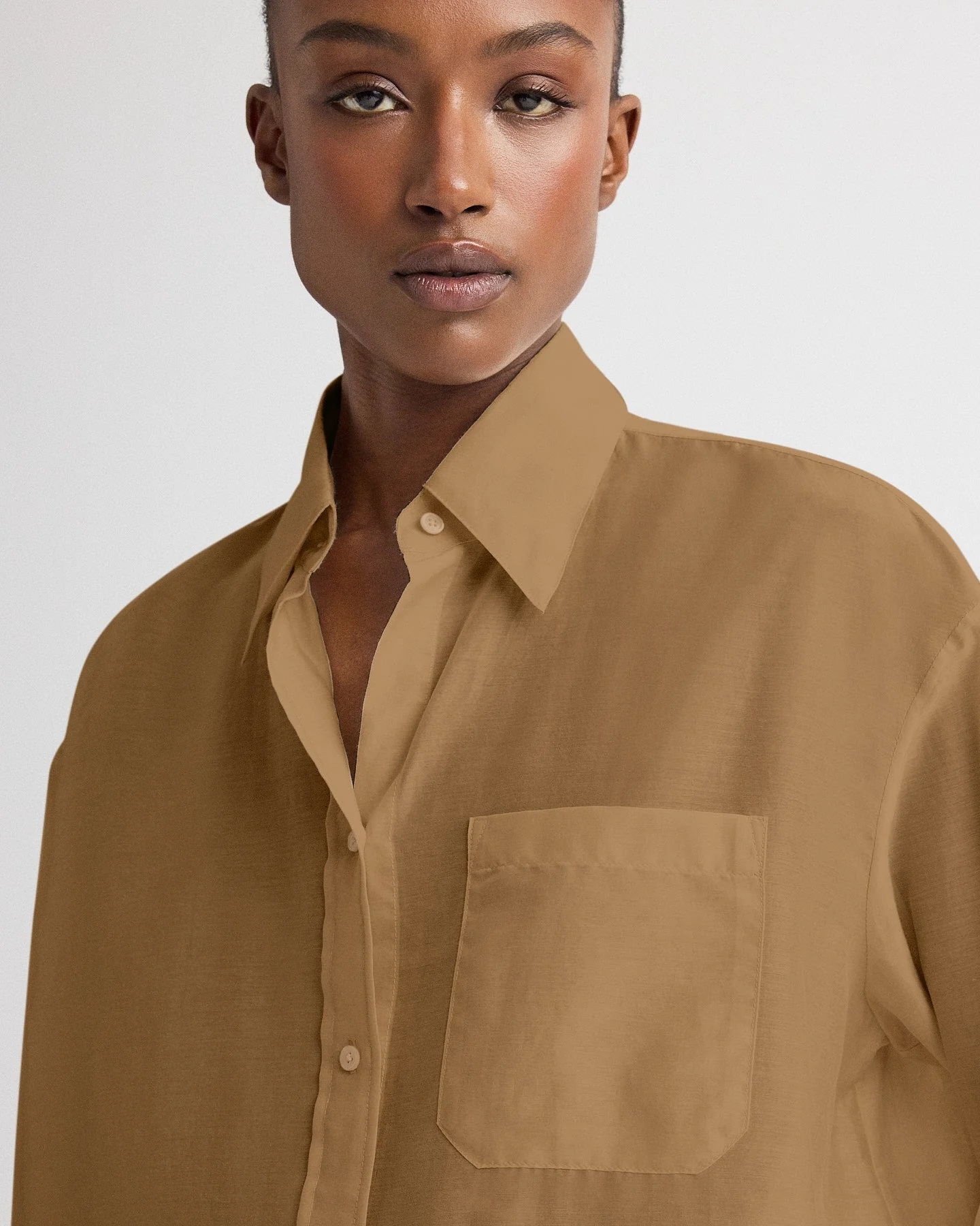 TWP - Big Joe Shirt in Cotton Silk Organza - Image 5