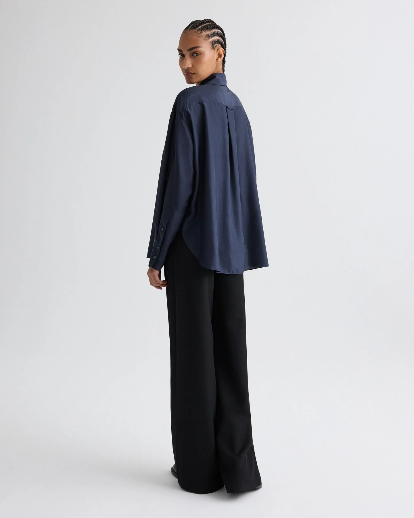 TWP - Big Joe Shirt in Washed Silk Habotai - Image 5
