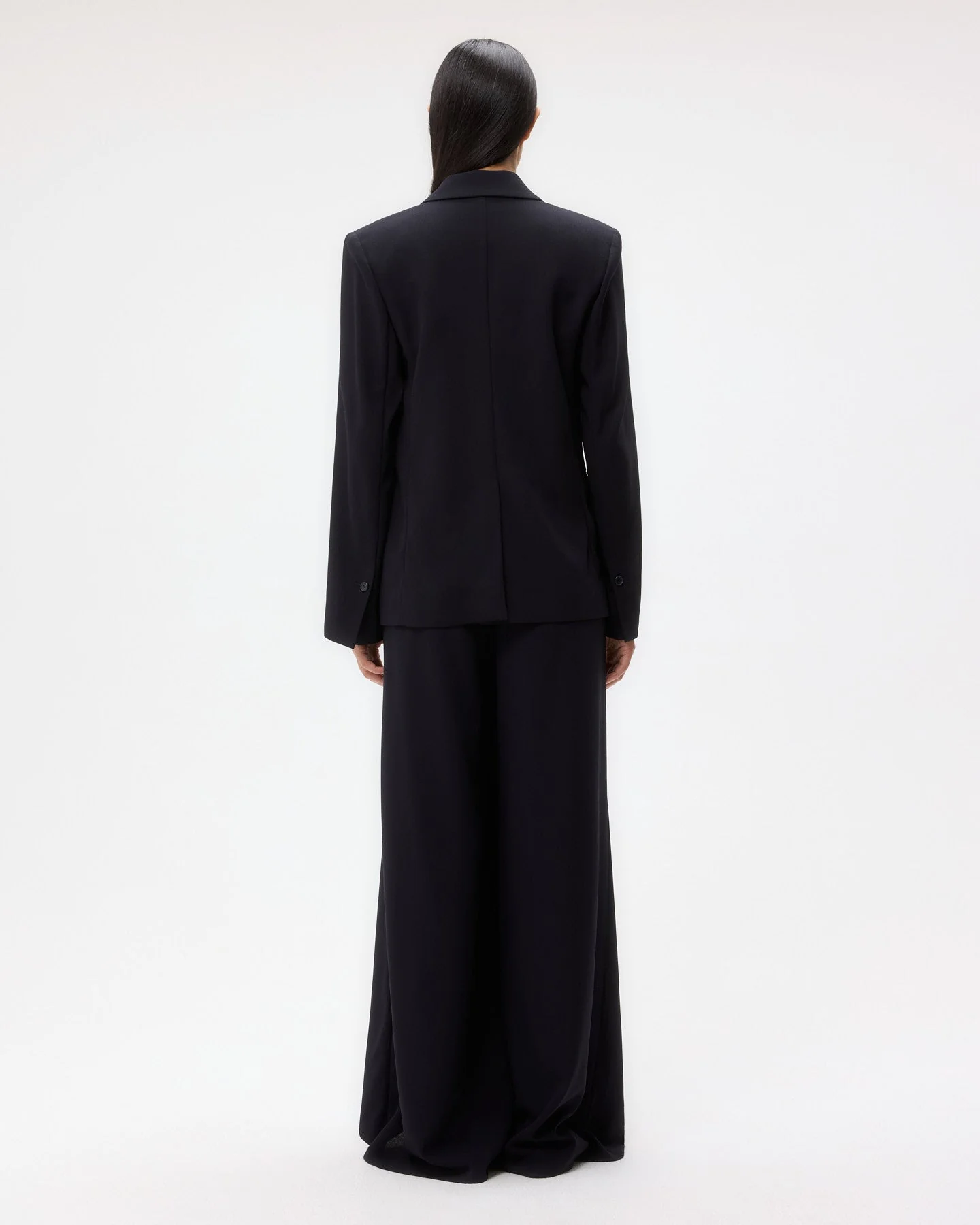 TWP - Boy Blazer in Drapey Wool Crepe - Image 5