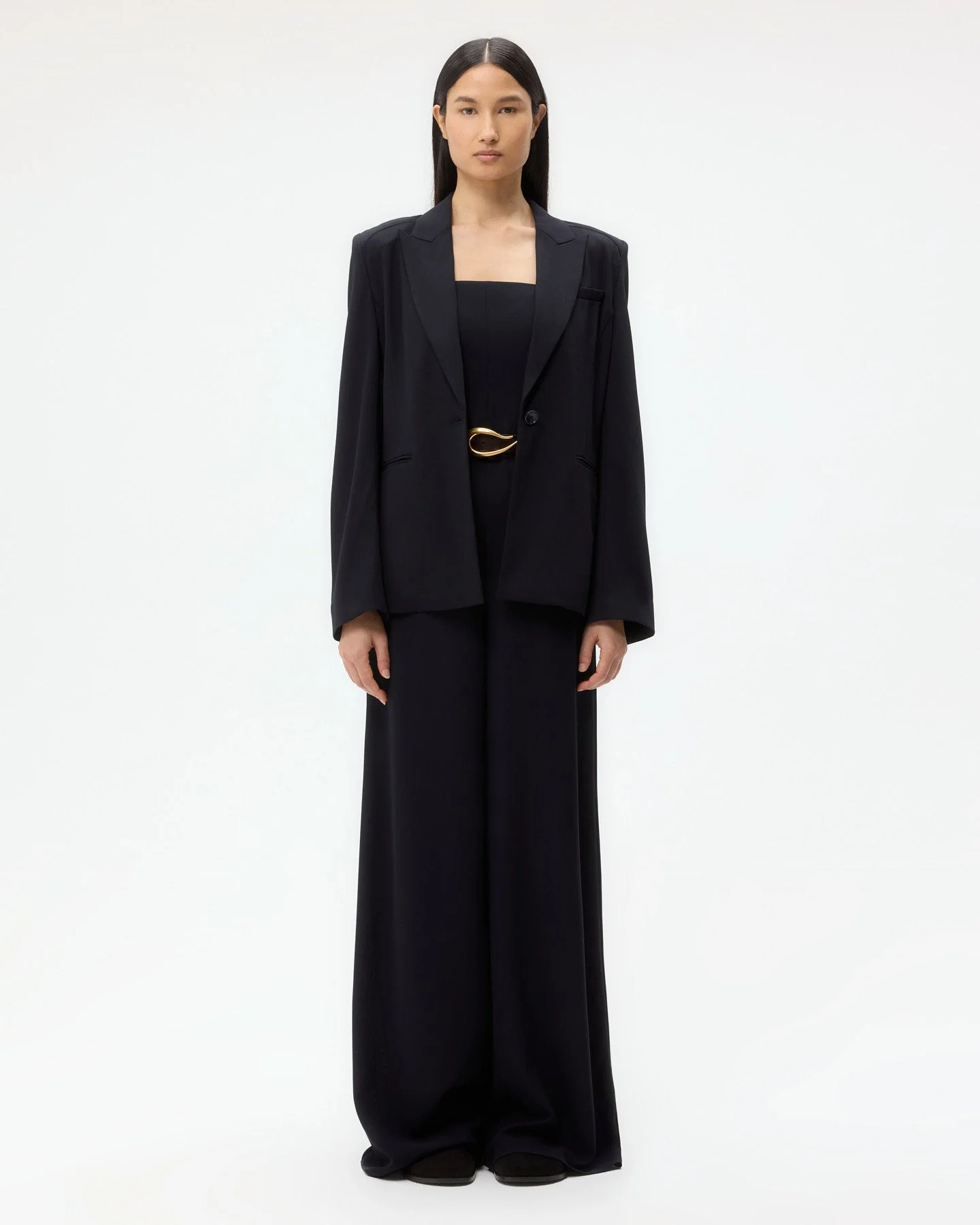 TWP - Boy Blazer in Drapey Wool Crepe - Image 6