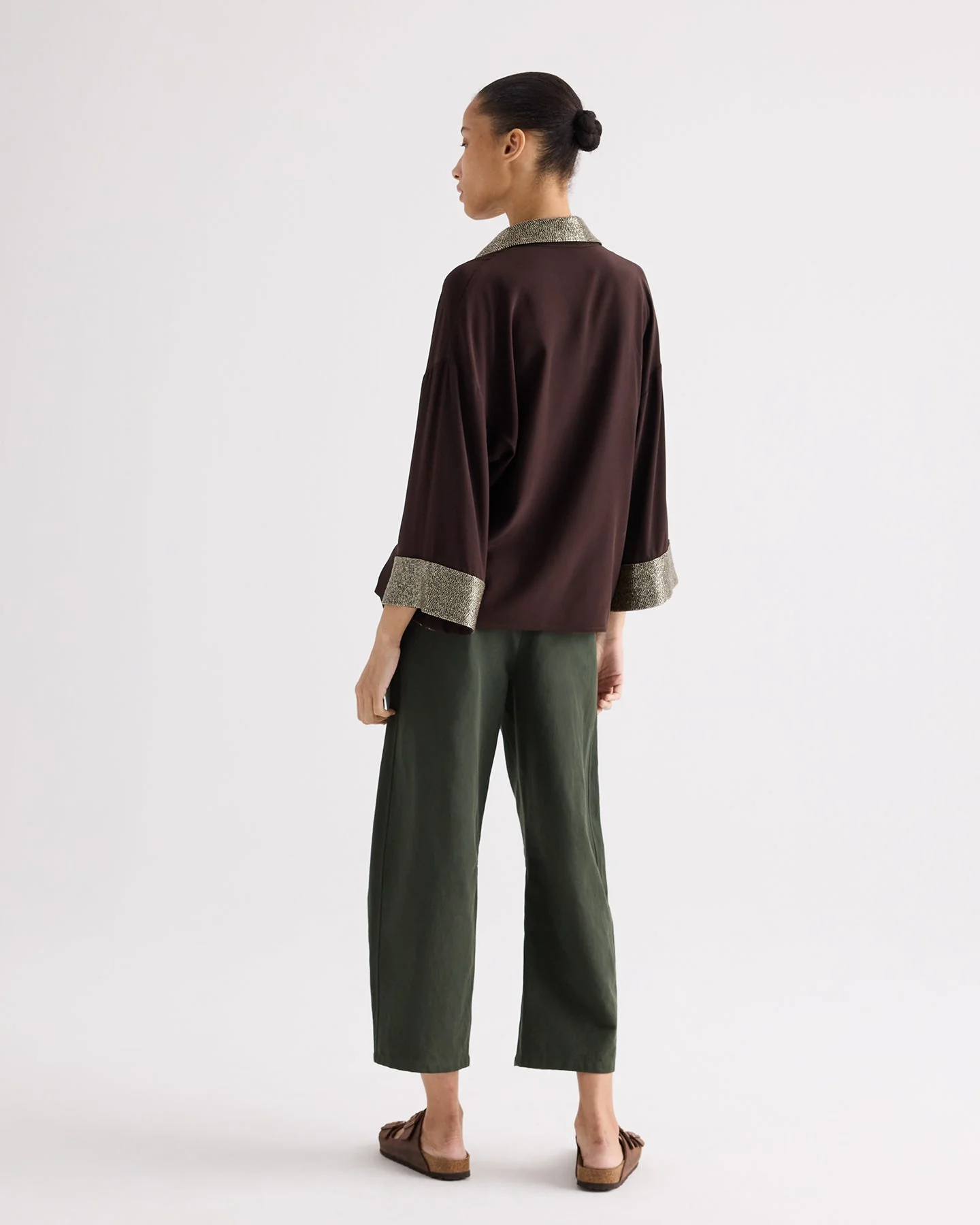 TWP - C Top in Crepe Back Satin - Image 5