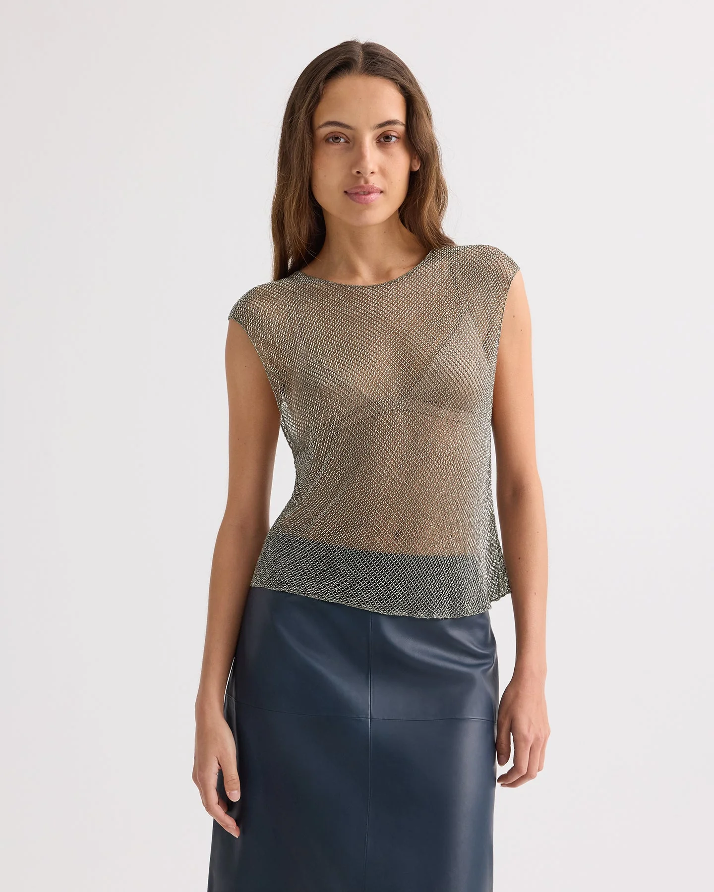 TWP - Chloe Top in Micro Bugle Beads
