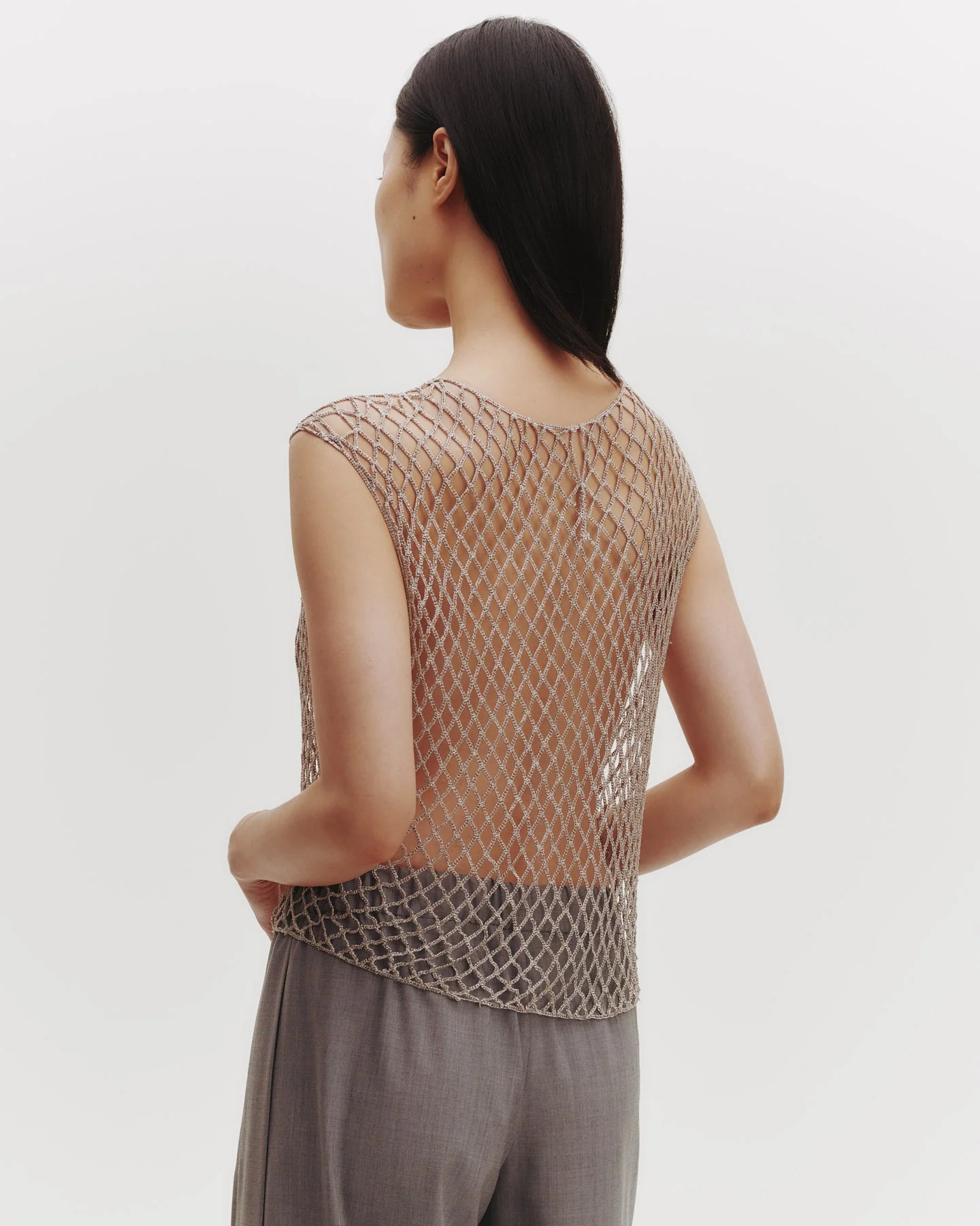 TWP - Chloe Top in Woven Mesh - Image 5