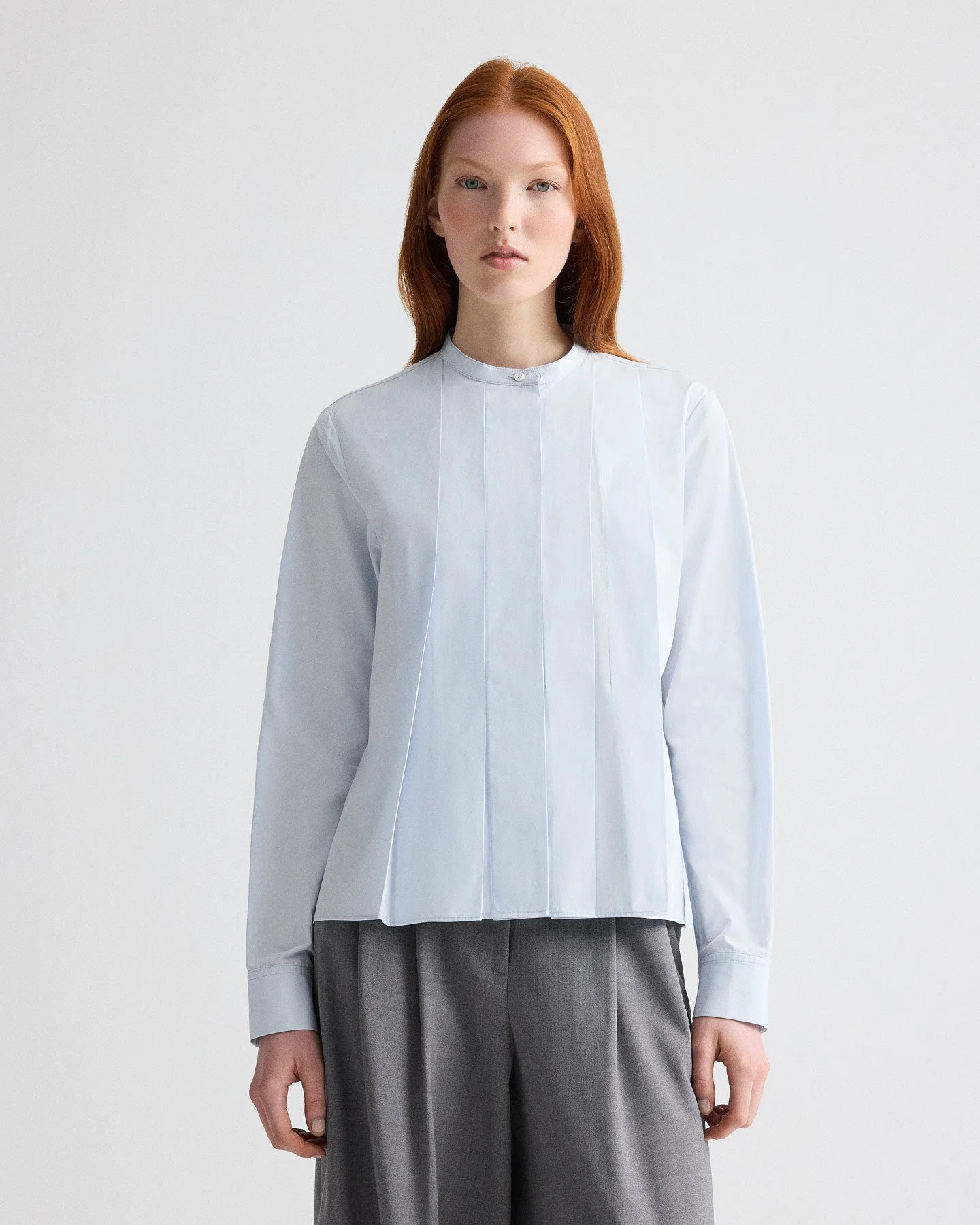 TWP - Close Call Top in Cotton Shirting - Image 2