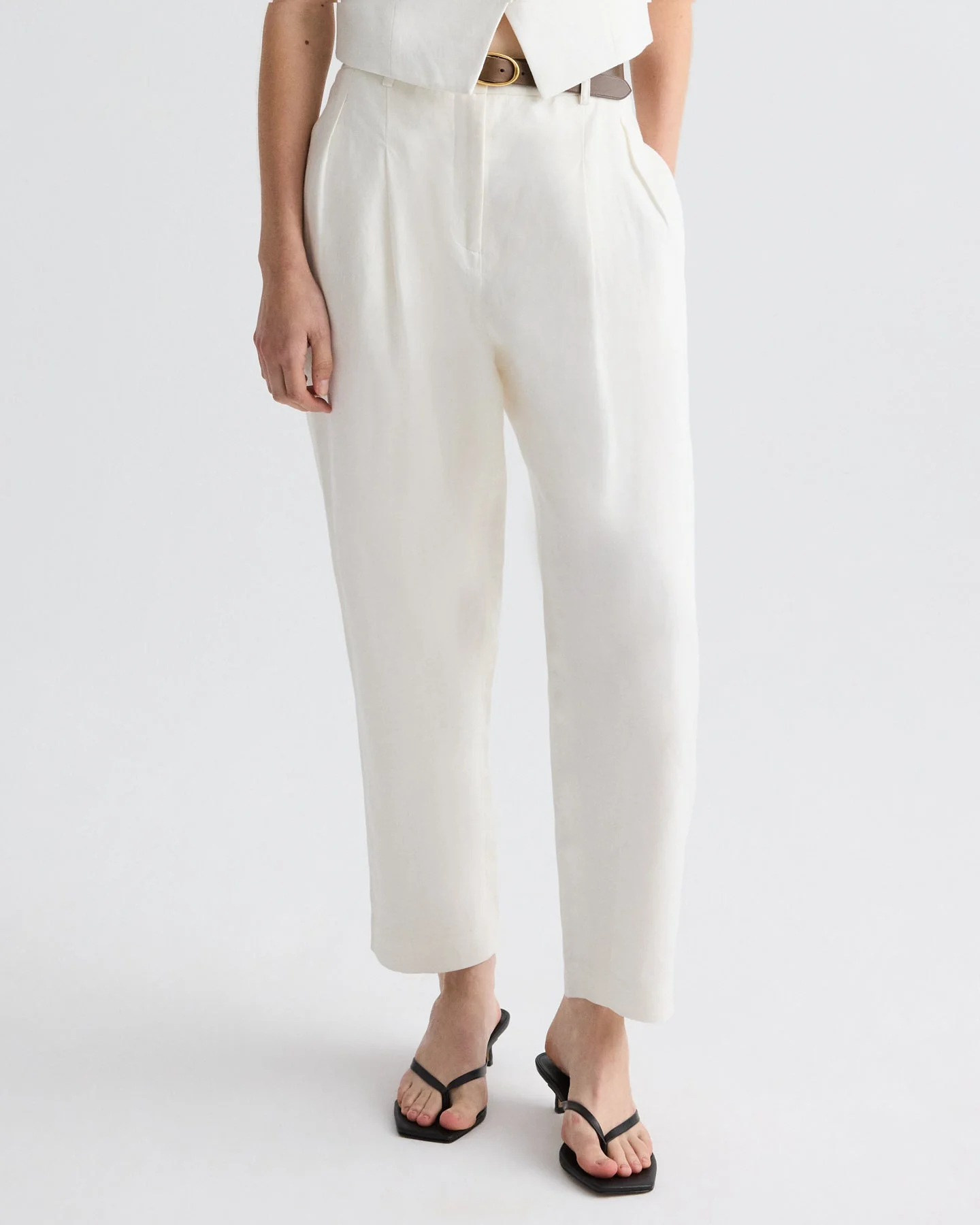 TWP - Cornelia St. Pant in Weave Linen