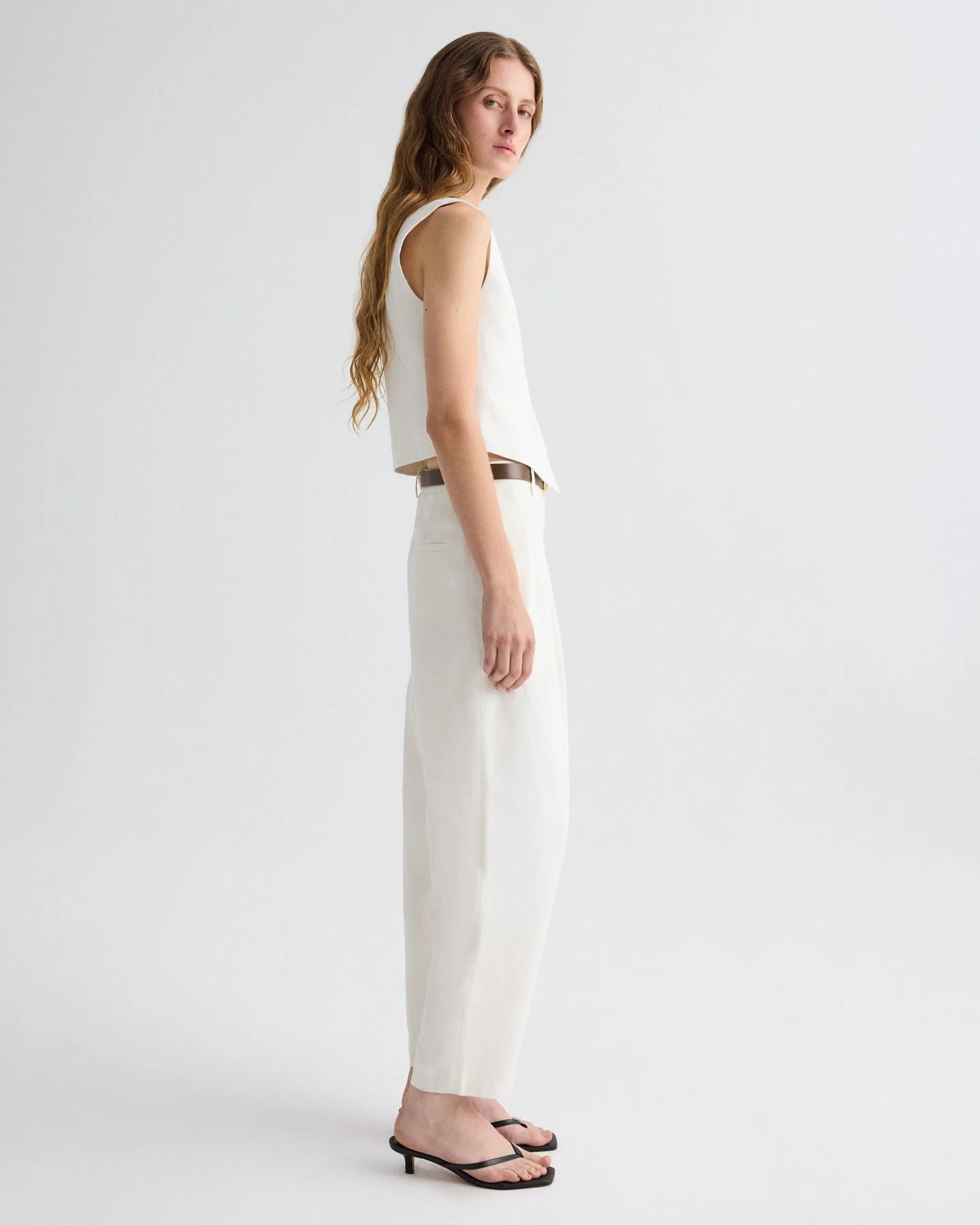 TWP - Cornelia St. Pant in Weave Linen - Image 4