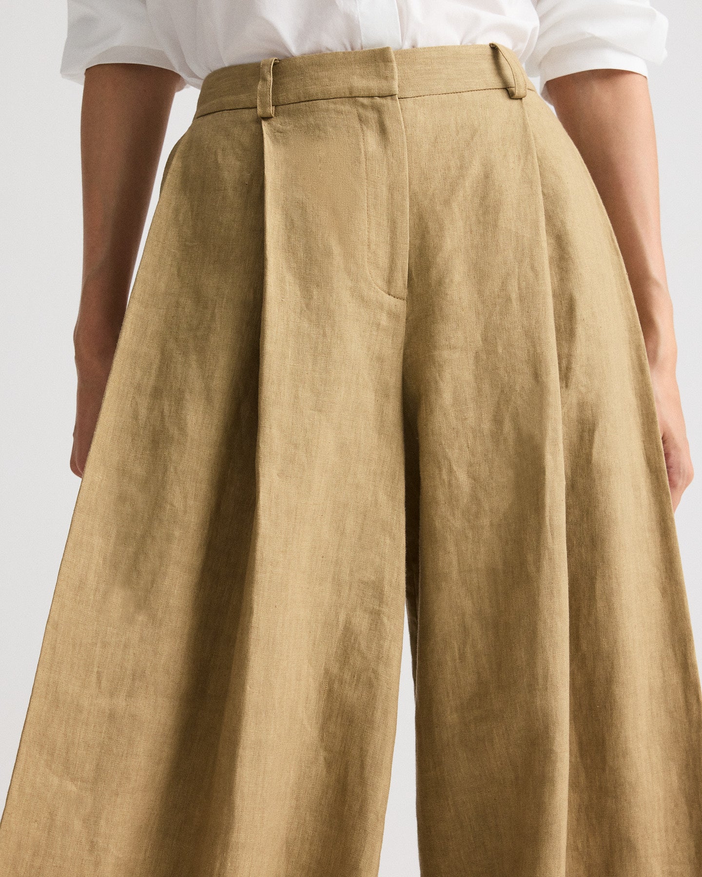 TWP - Crosby St Pant in Plain Weave Linen - Image 2
