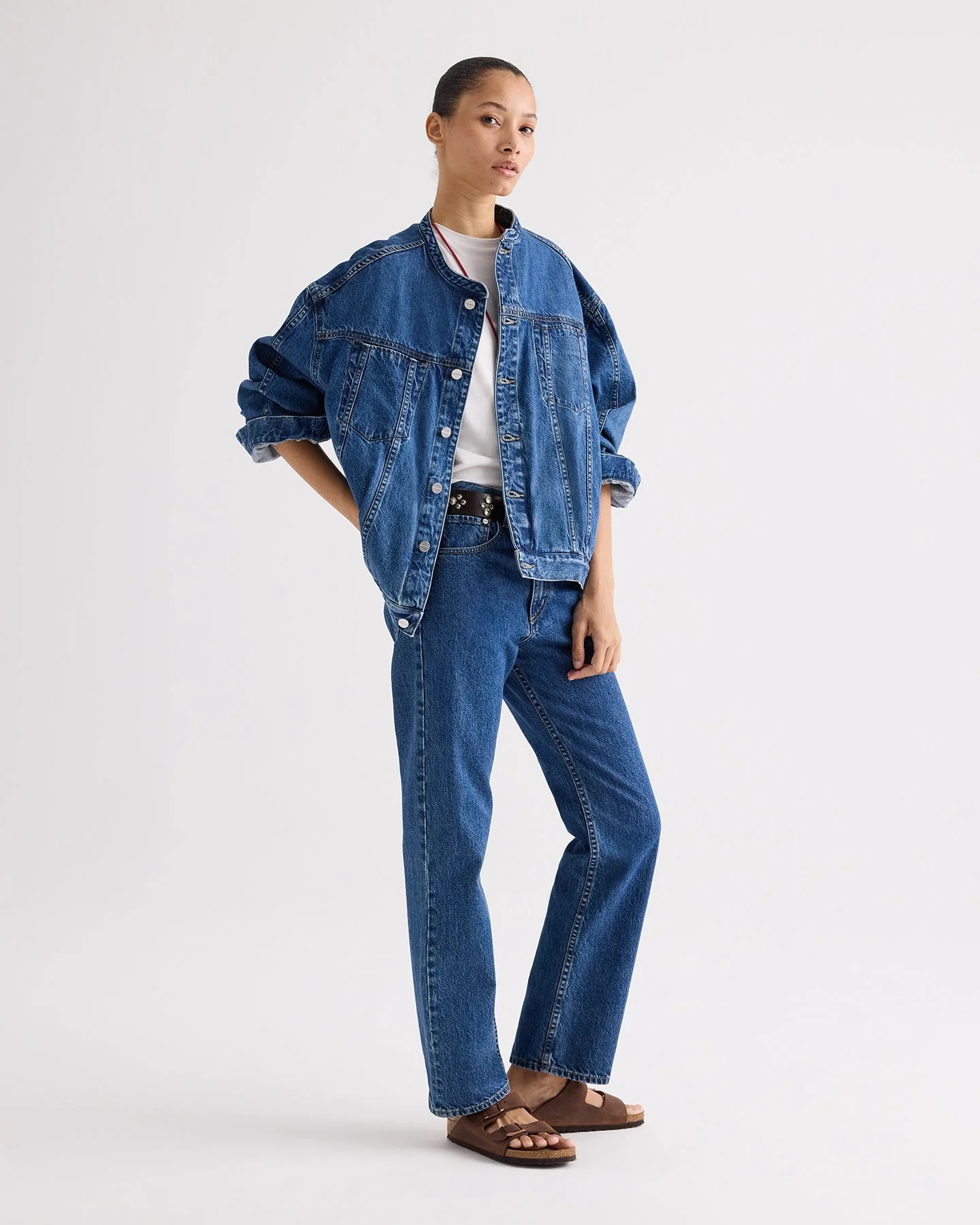 TWP - Dawson Jacket in Heavy Denim - Image 4