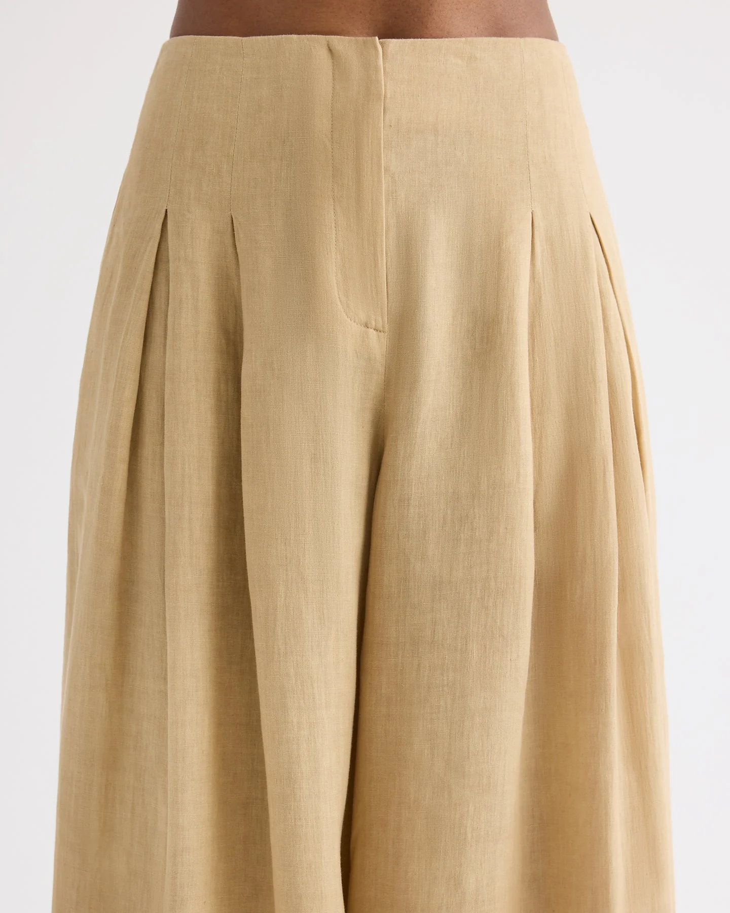 TWP - Drew Pant in Fluid Linen - Image 4