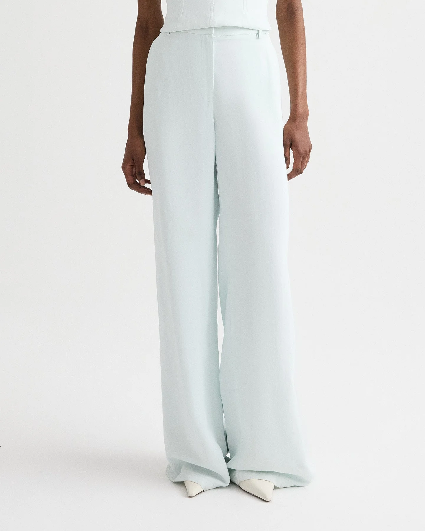 TWP - Dylan Pant in Coated Viscose Linen - Image 3