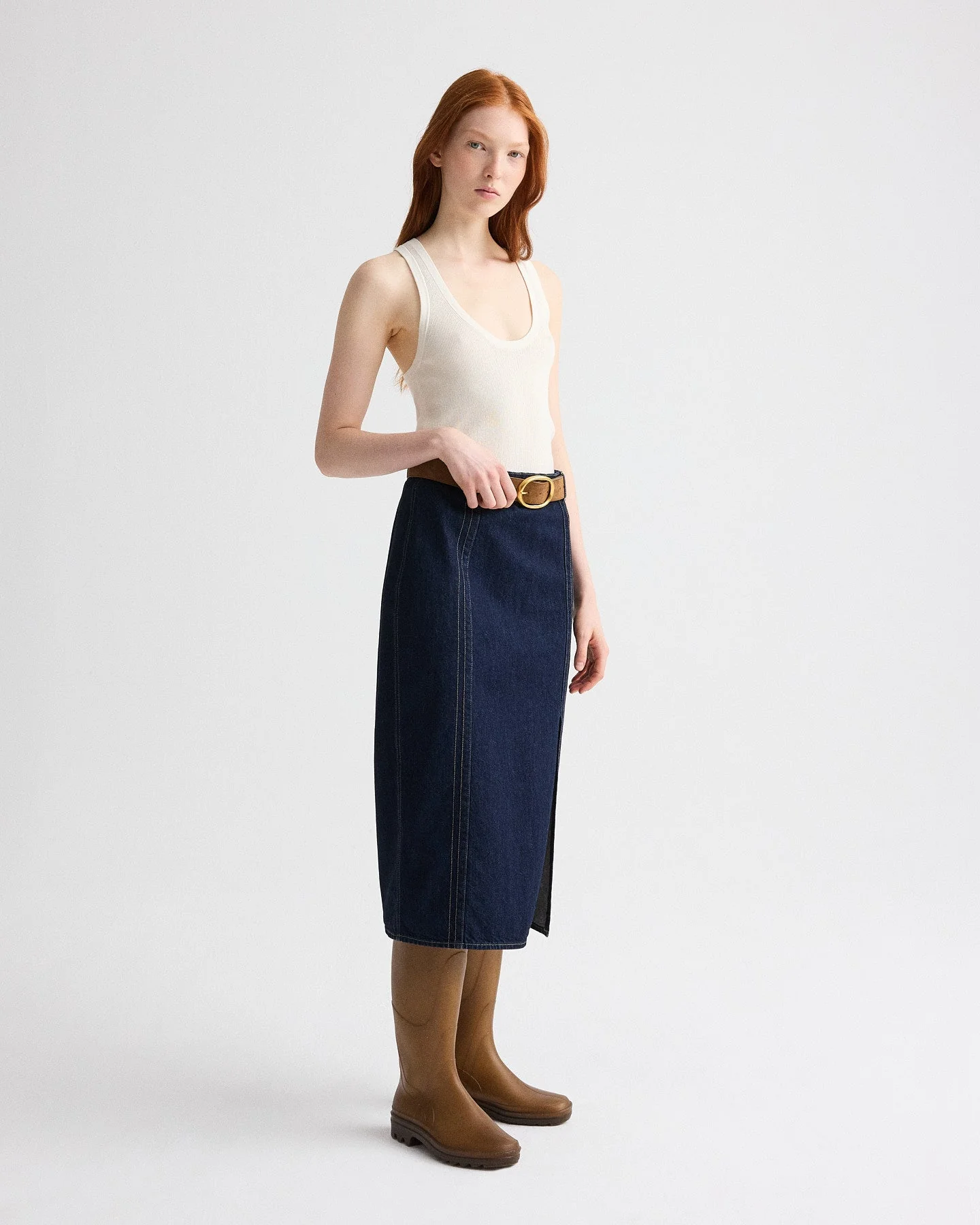 TWP - First Layer Tank in Cotton Silk - Image 4