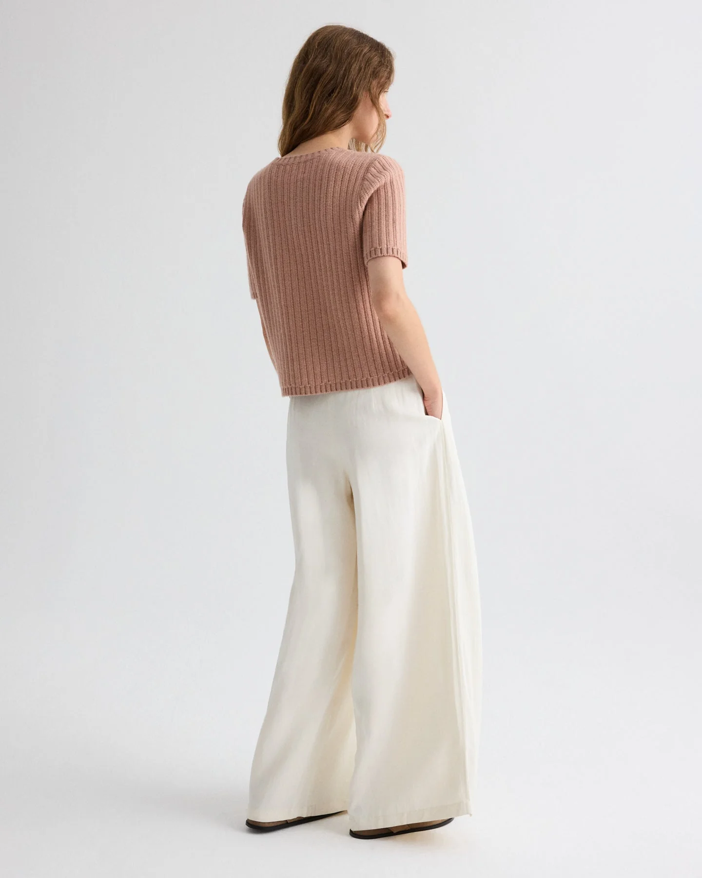 TWP - Float Stitch Audrey Sweater in Italian Cashmere - Image 5