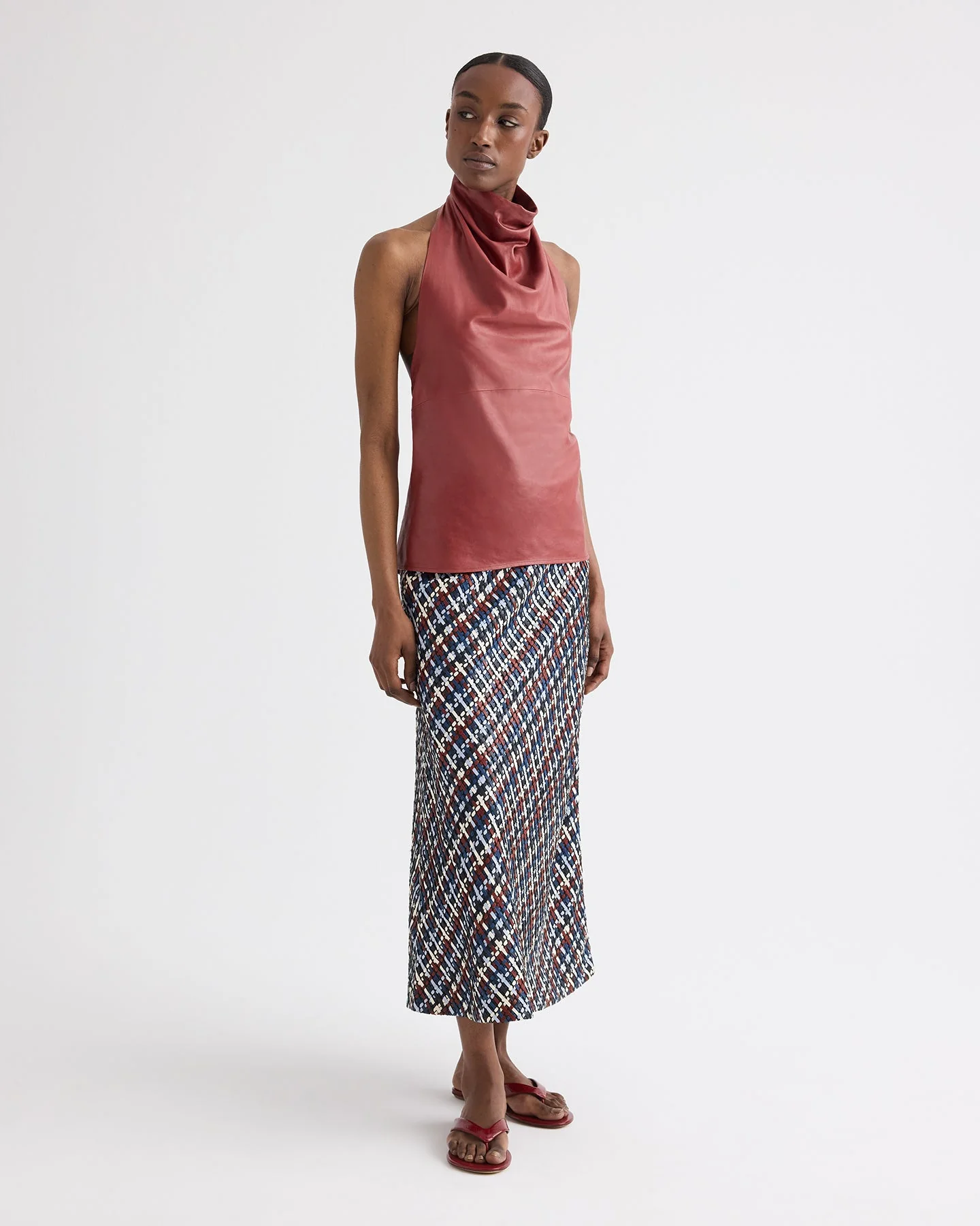 TWP - Friday Night Top in Paper Leather - Image 3
