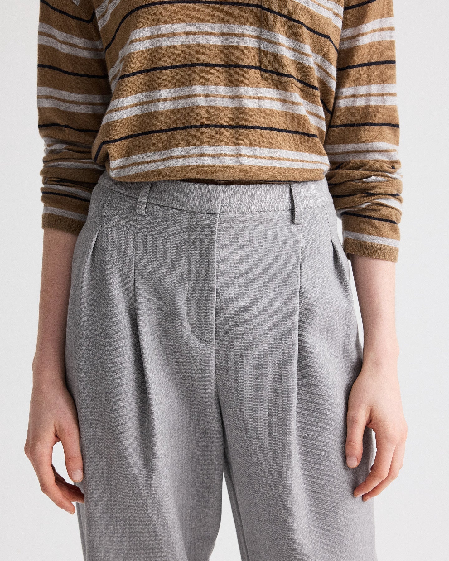 TWP - Fulton St. Pant in Compact Wool Suiting - Image 3