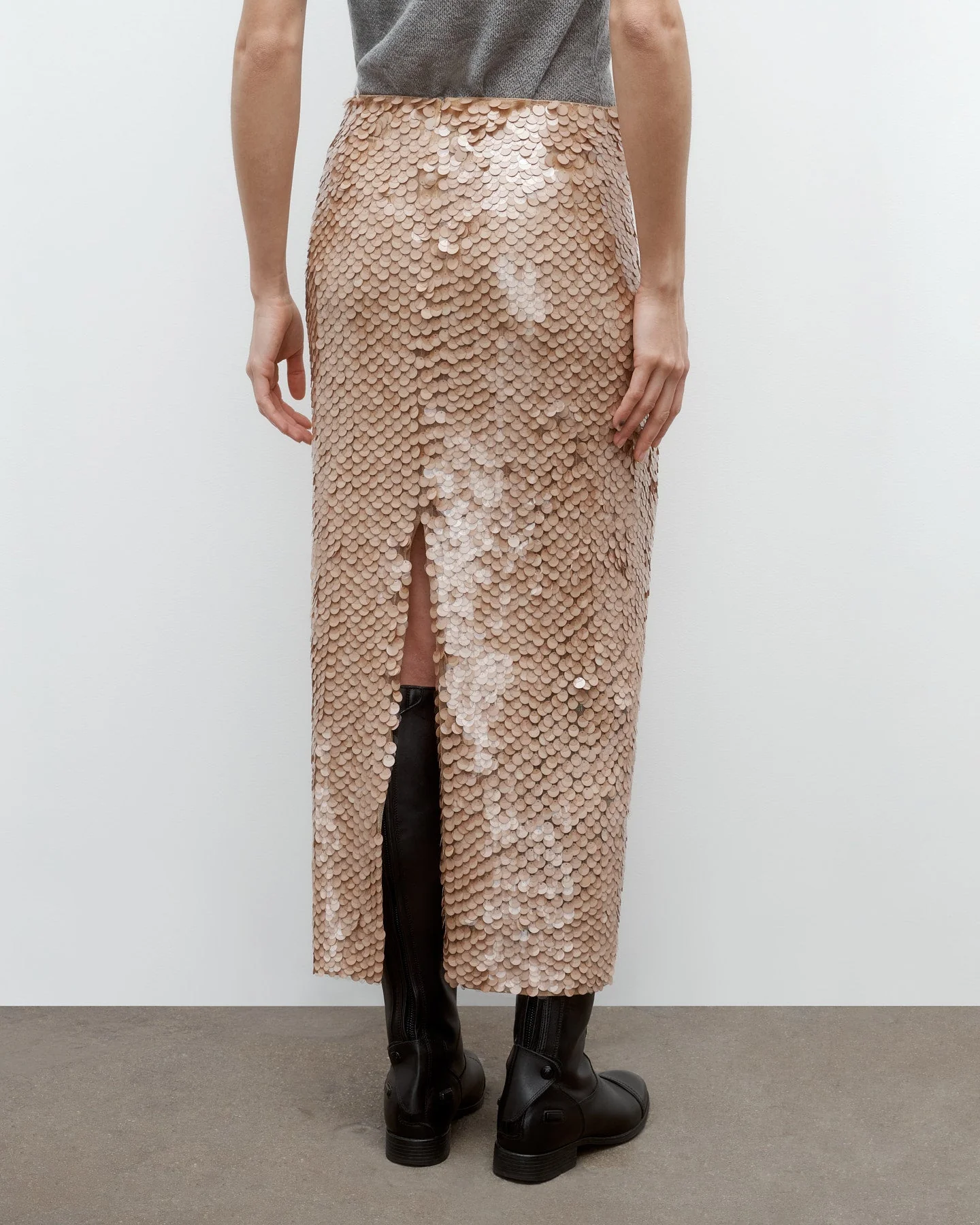 TWP - Gwyneth Skirt in Paillettes on Mesh - Image 5
