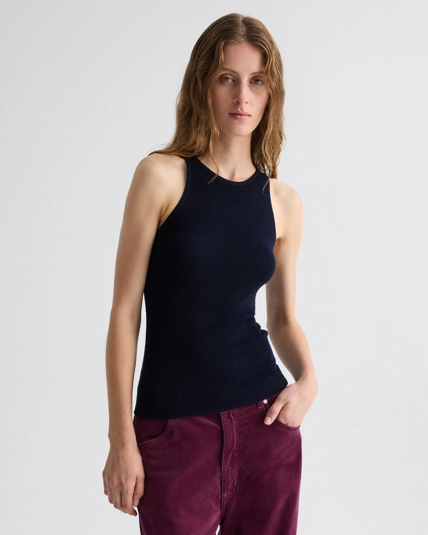TWP - Harbor Tank in Cotton Silk - Image 2