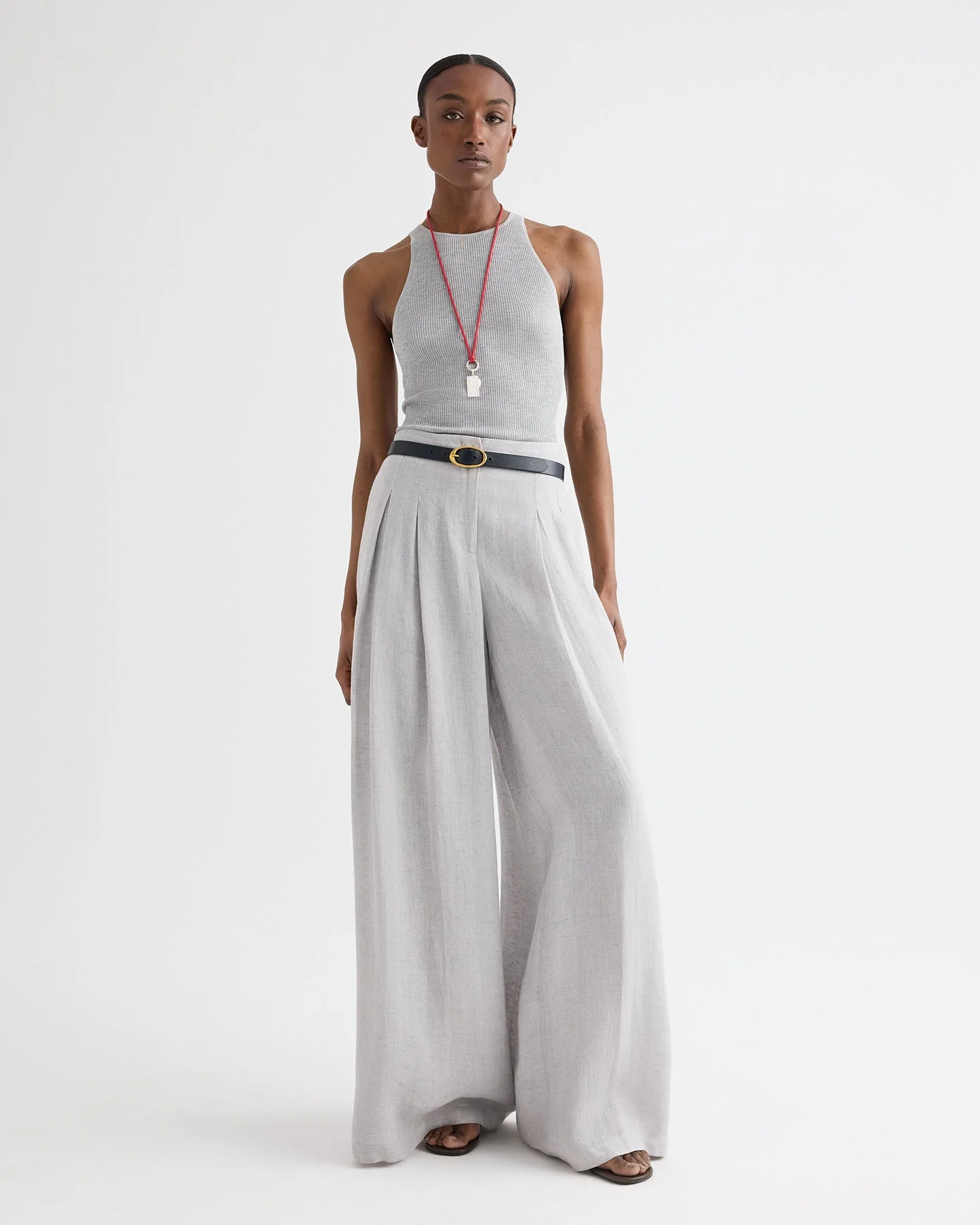TWP - Harbor Tank in Viscose Silk - Image 3