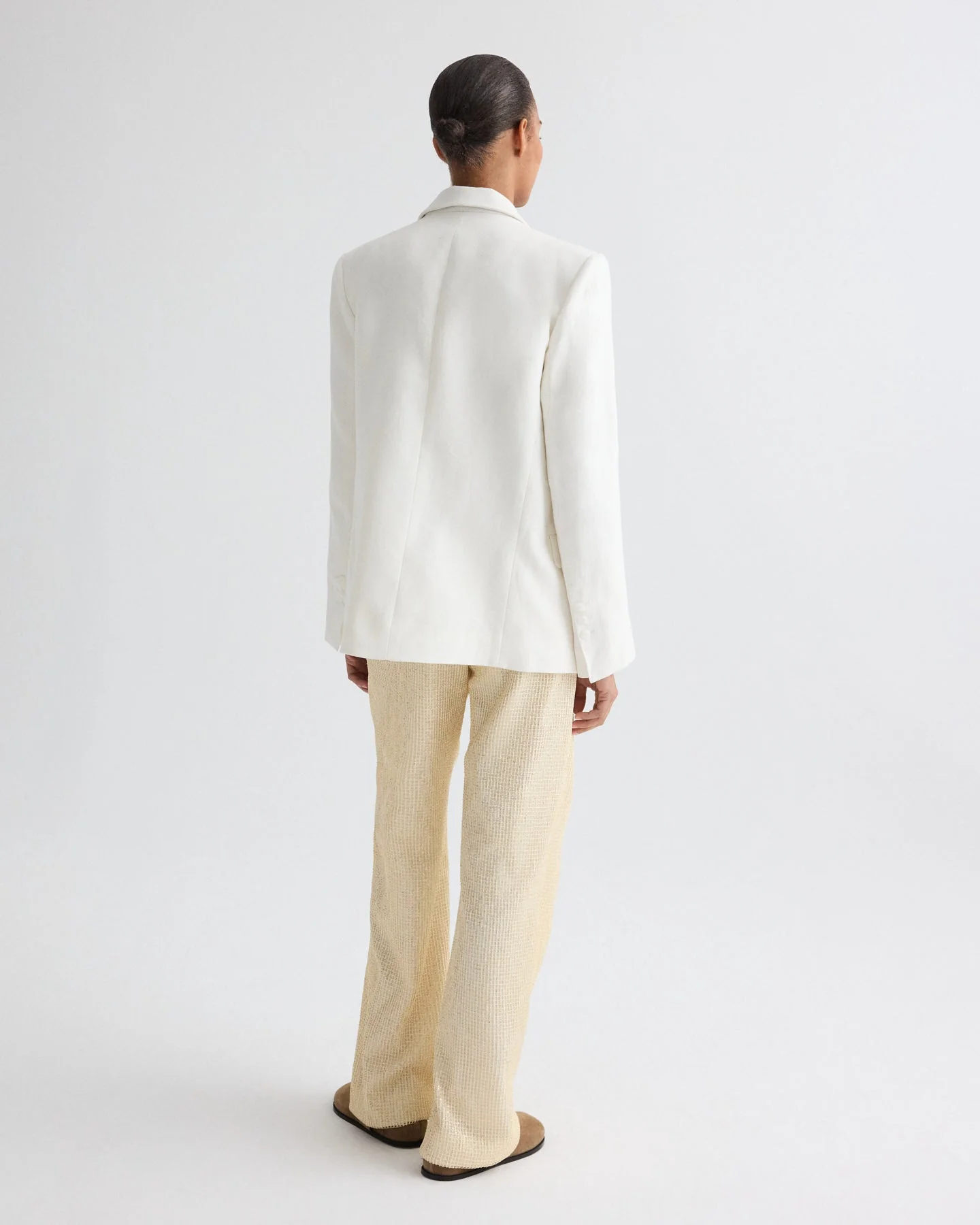 TWP - Harper Blazer in Weave Linen - Image 5