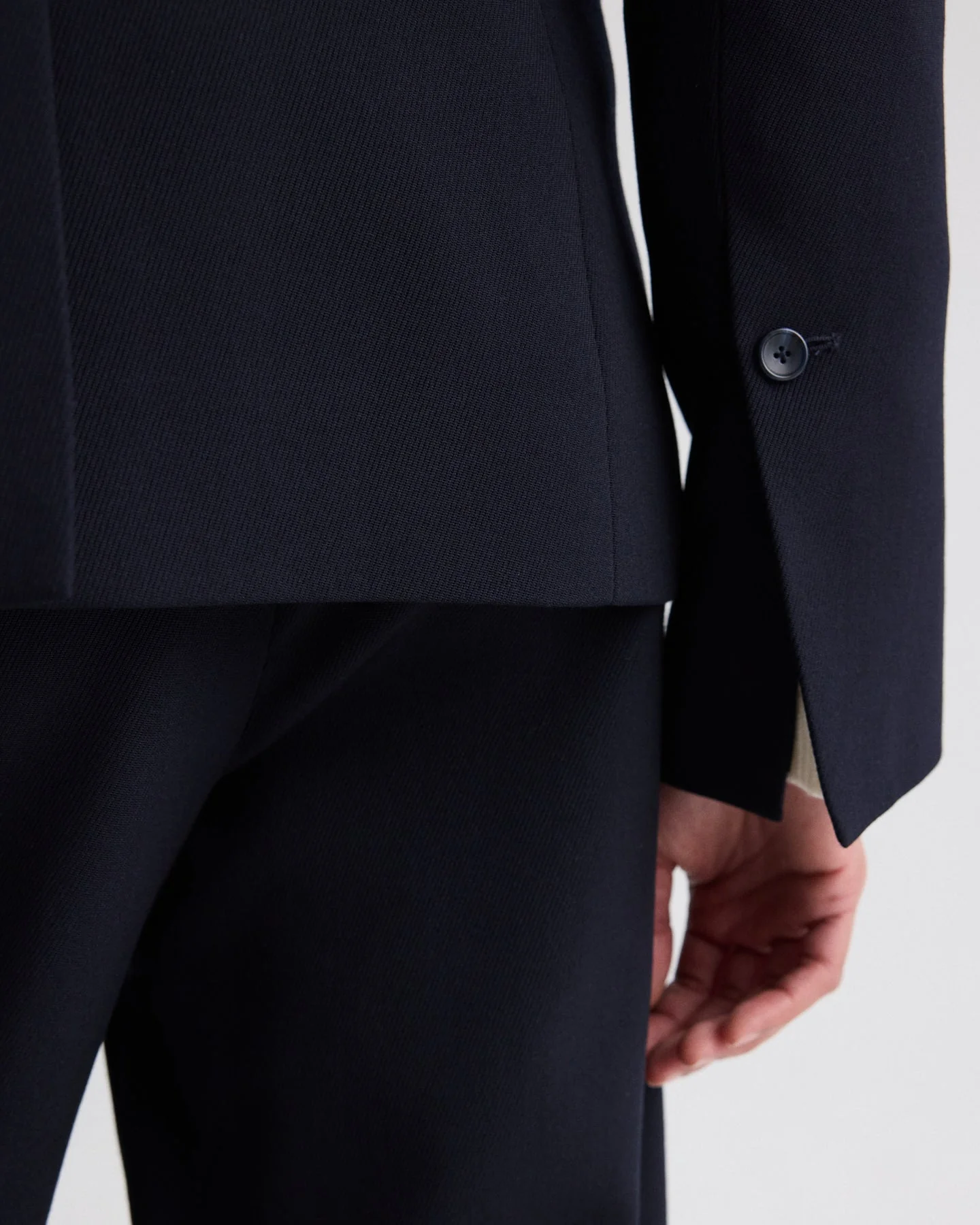 TWP - Her Fit Blazer in Cavalry Twill Suiting - Image 4