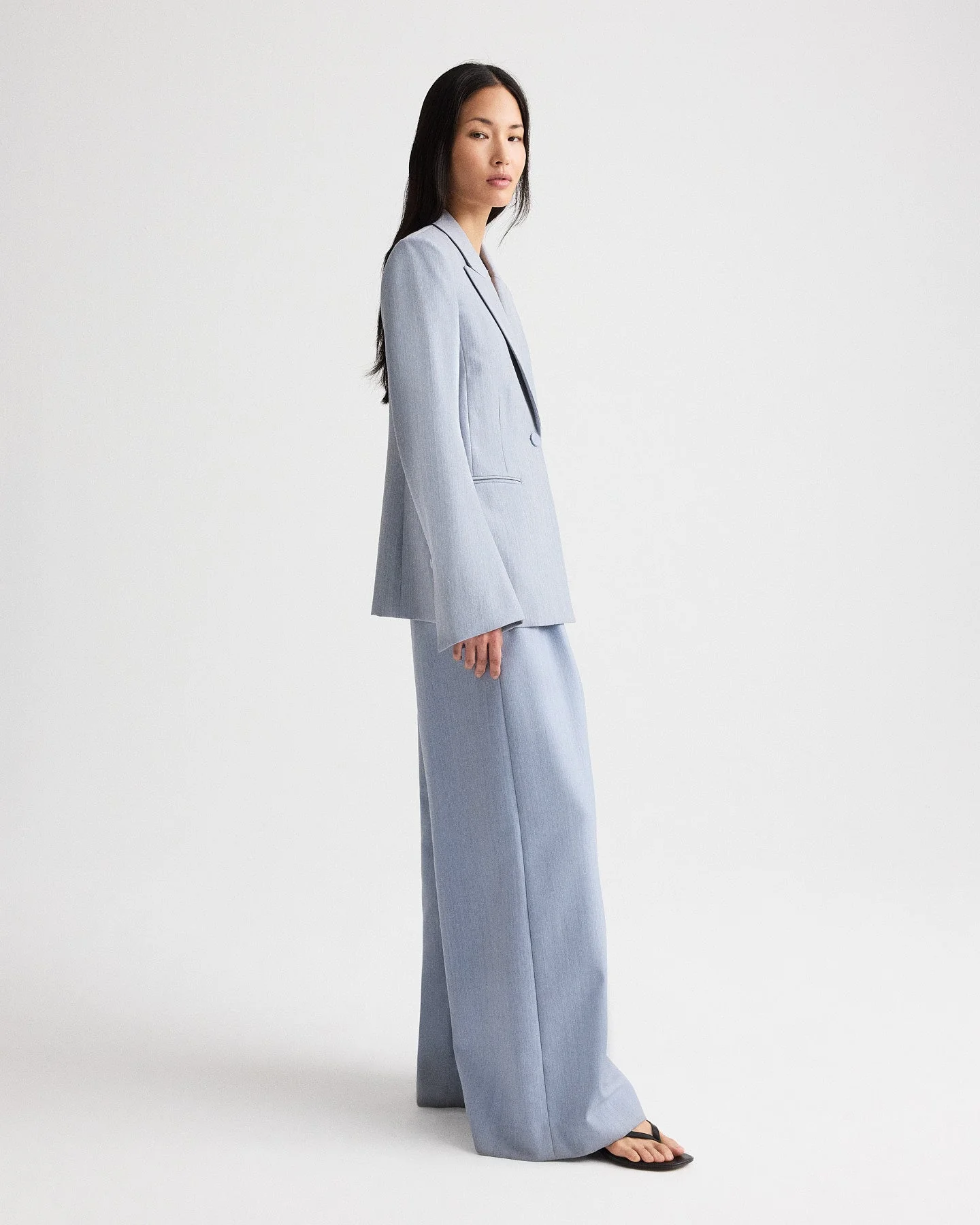 TWP - Her Fit Blazer in Compact Wool Suiting - Image 3