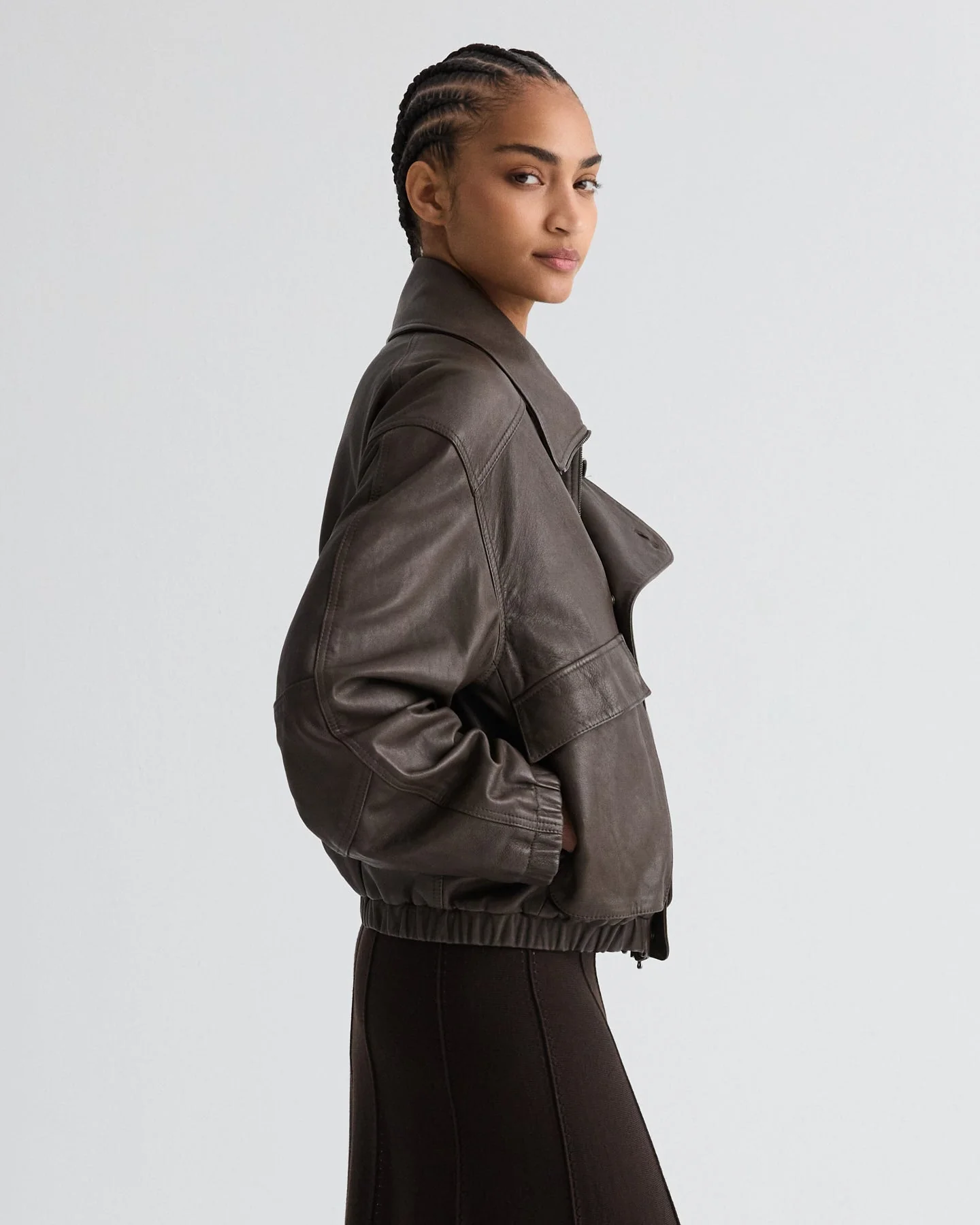 TWP - Hunter Jacket in Dolce Leather - Image 2