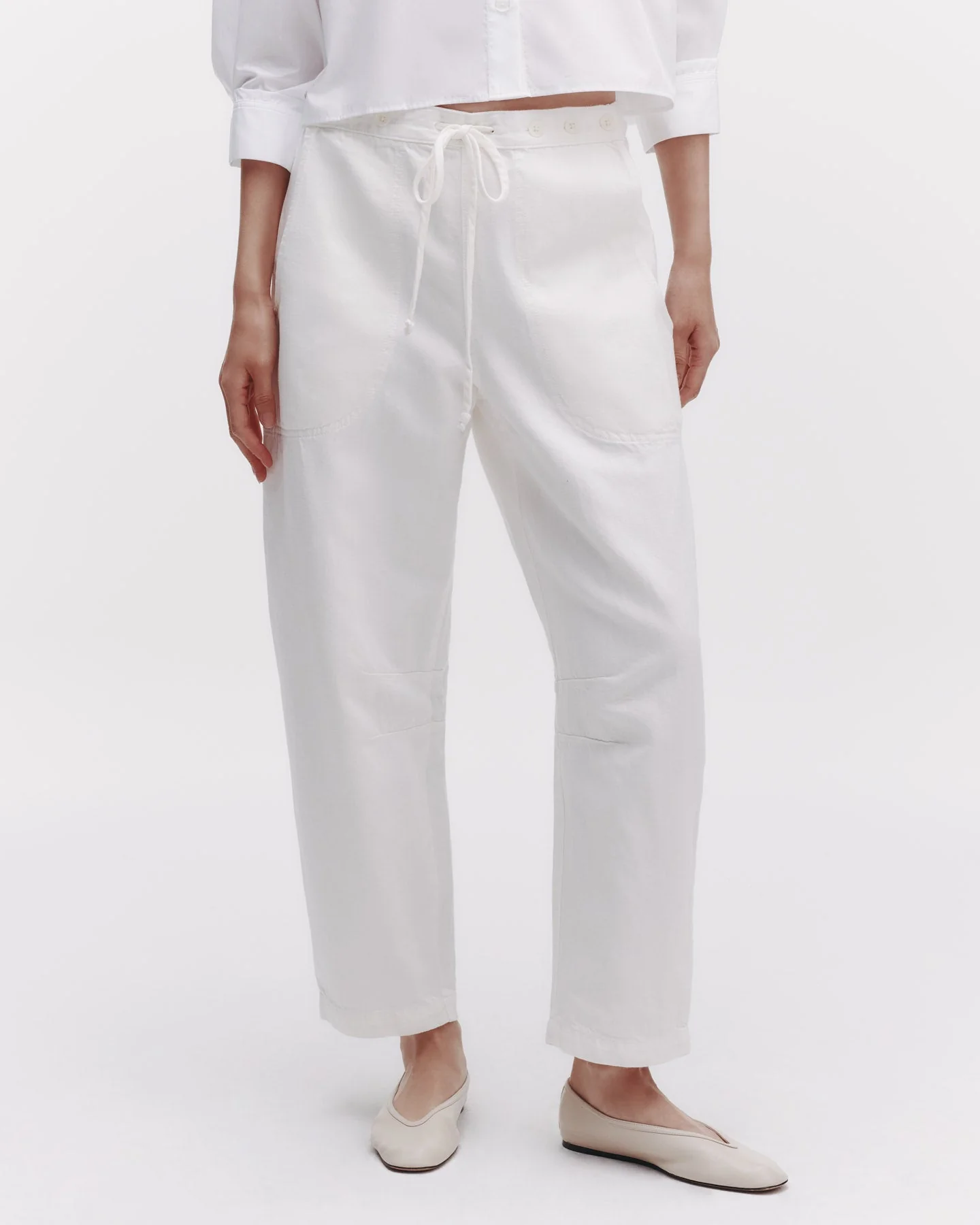 TWP - Jetties Beach Pant in Japanese Denim