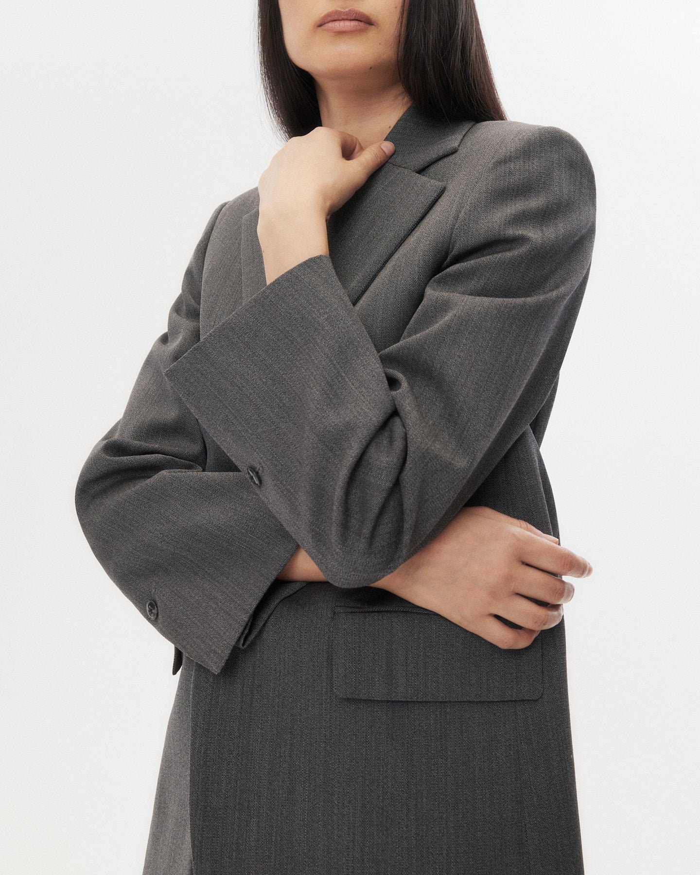 TWP - Jillian Blazer in Structured Wool Suiting - Image 4