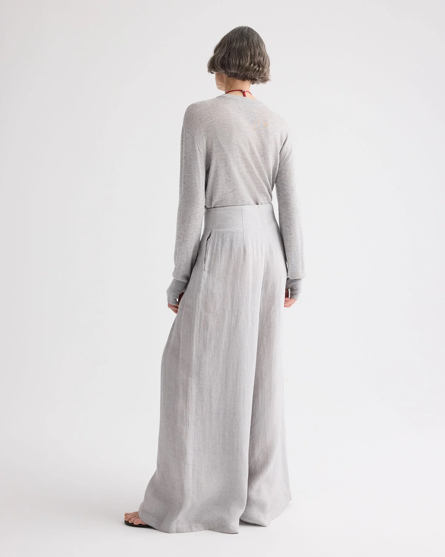 TWP - Ls Crewneck in Viscose Silk - Image 5