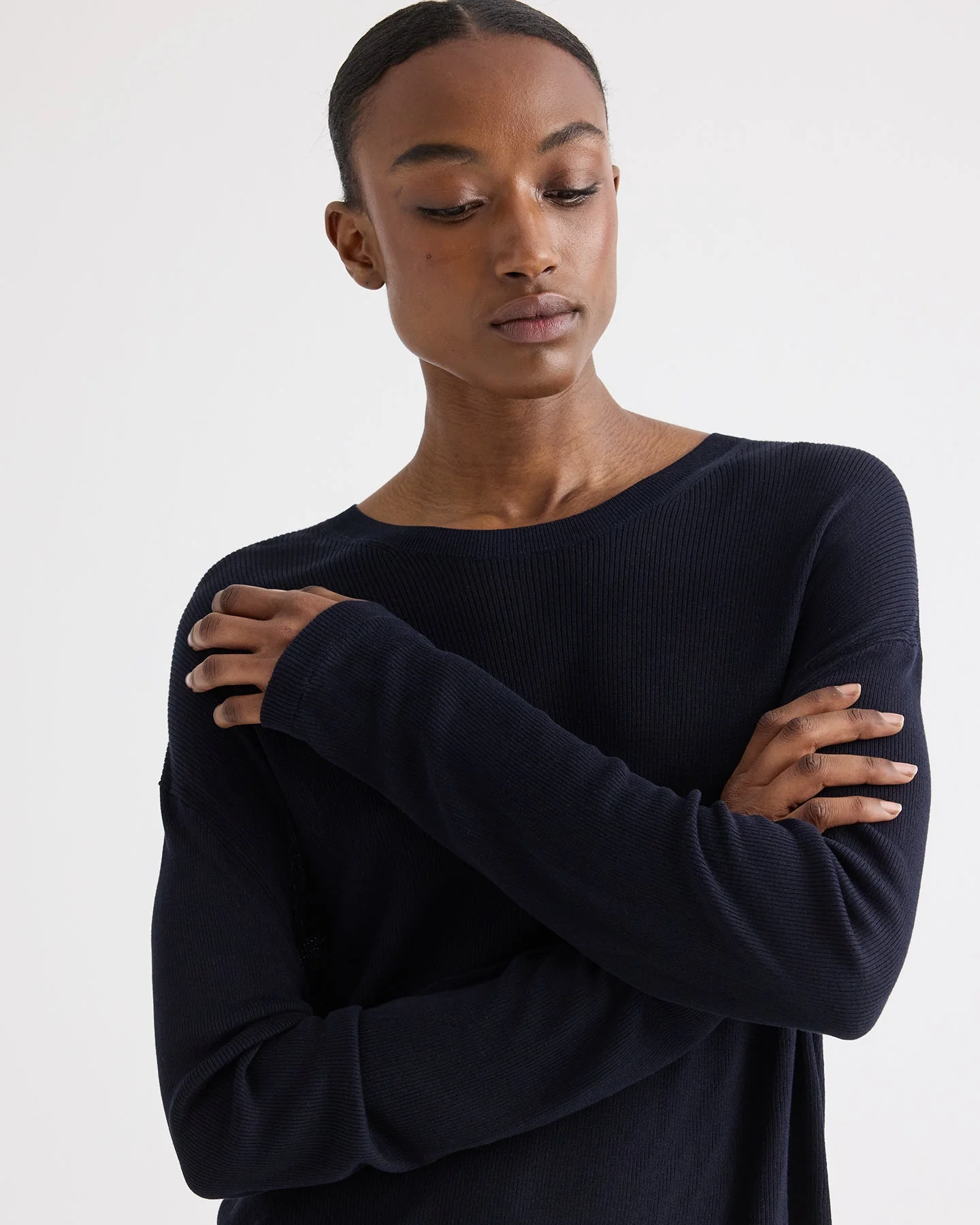 TWP - Ls Crewneck in Viscose Silk - Image 6
