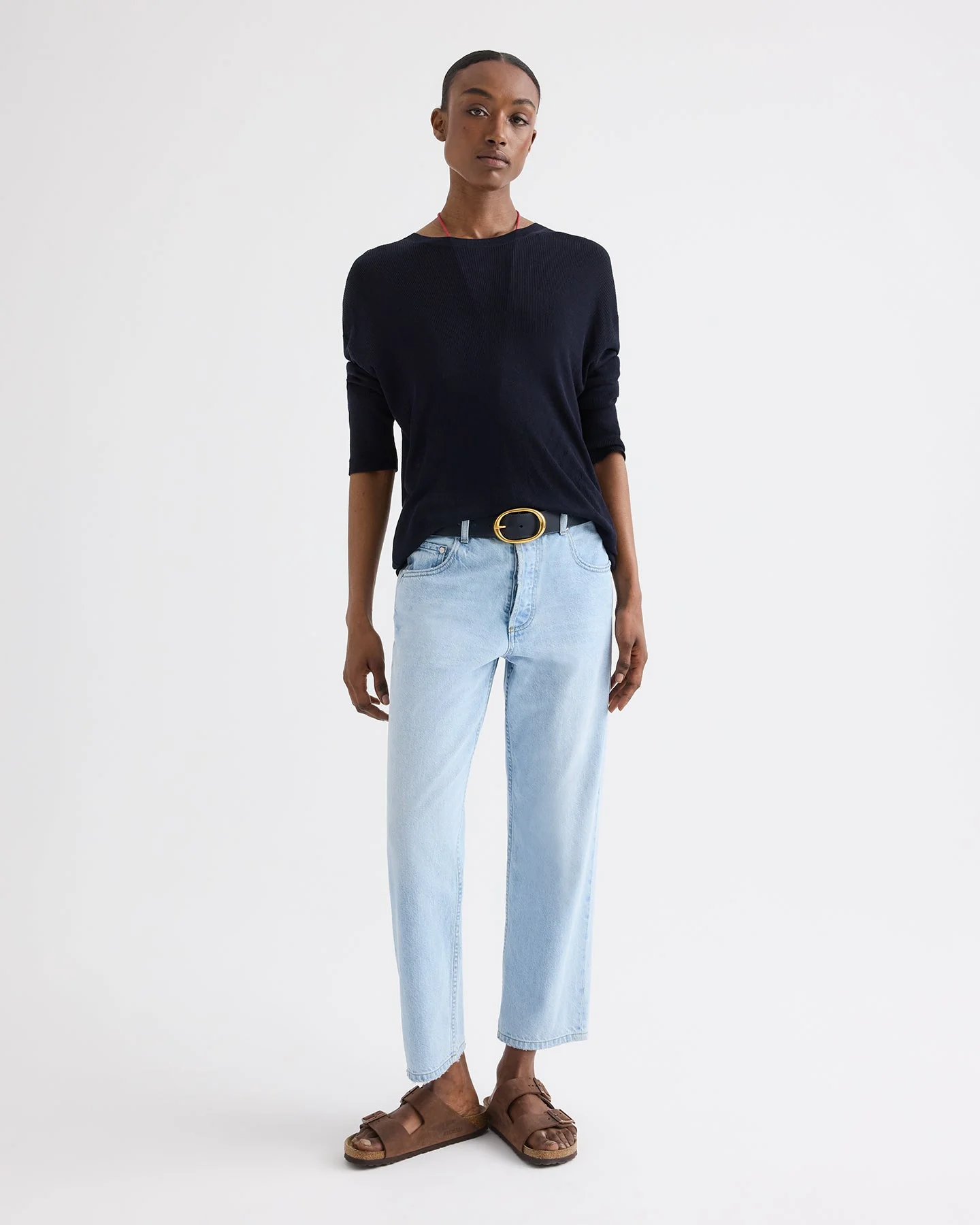 TWP - Ls Crewneck in Viscose Silk - Image 8