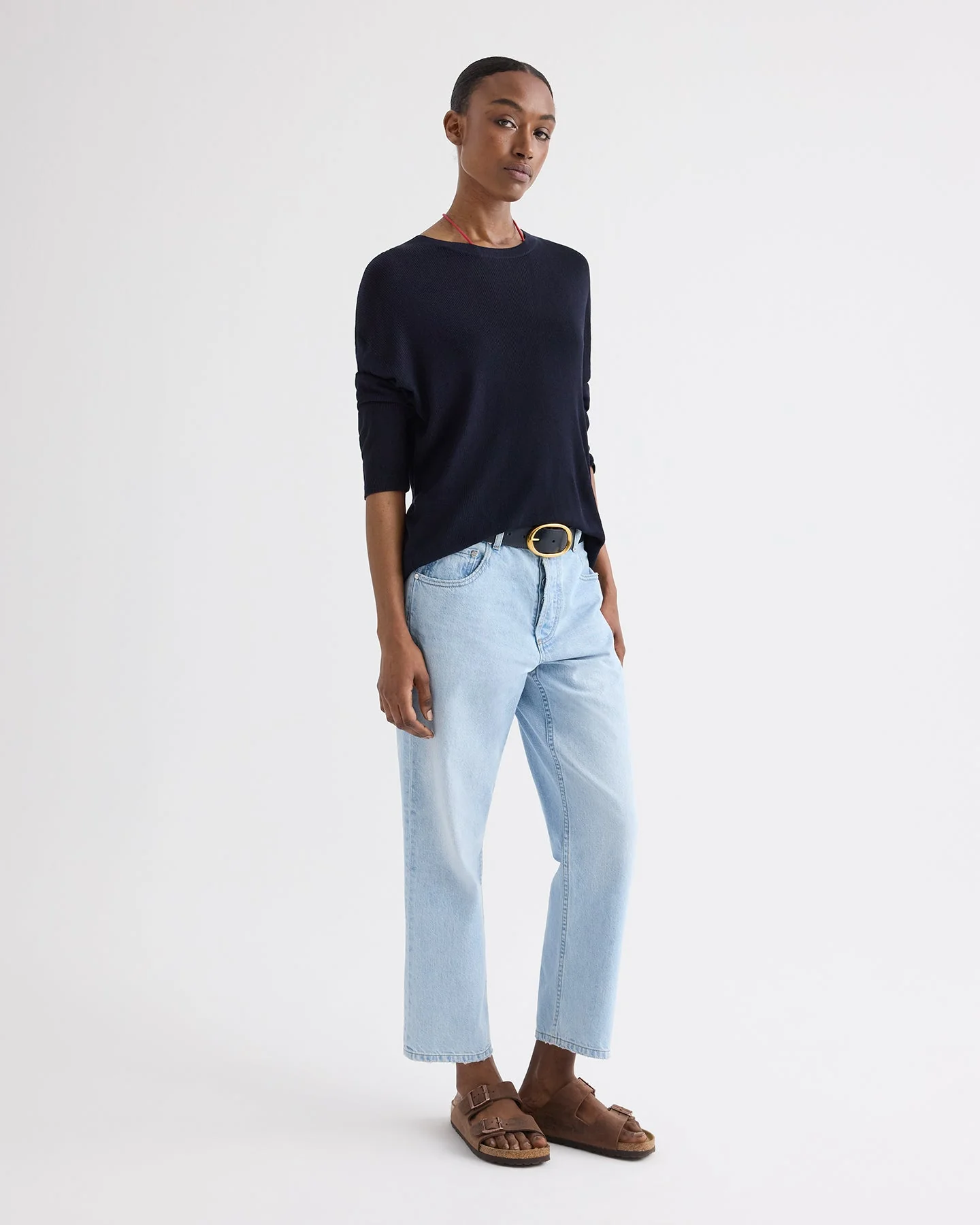 TWP - Ls Crewneck in Viscose Silk - Image 9