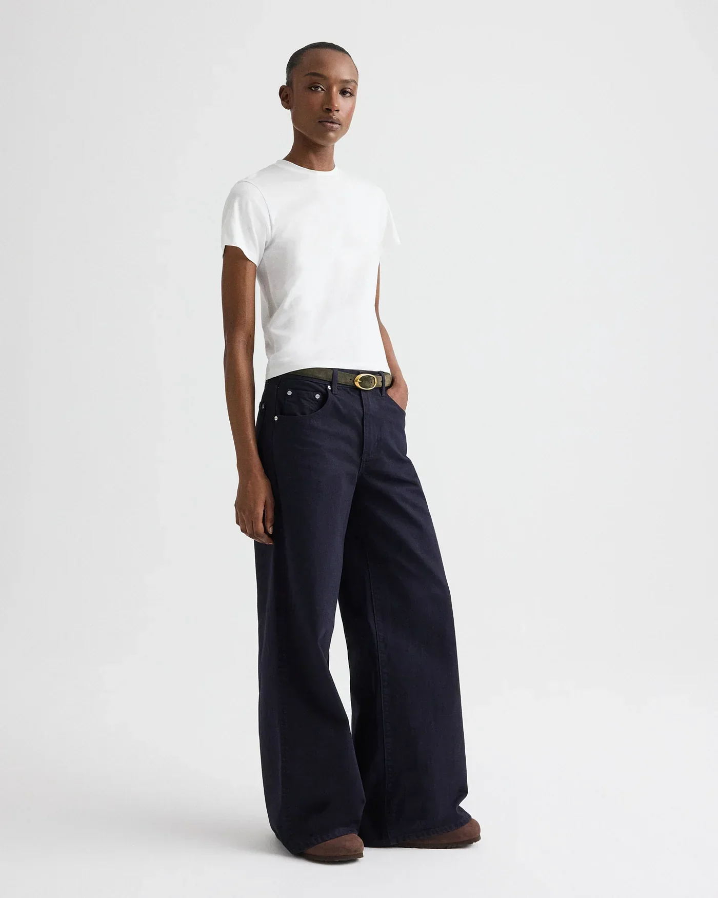 TWP - Narrow Belt in Suede - Image 2