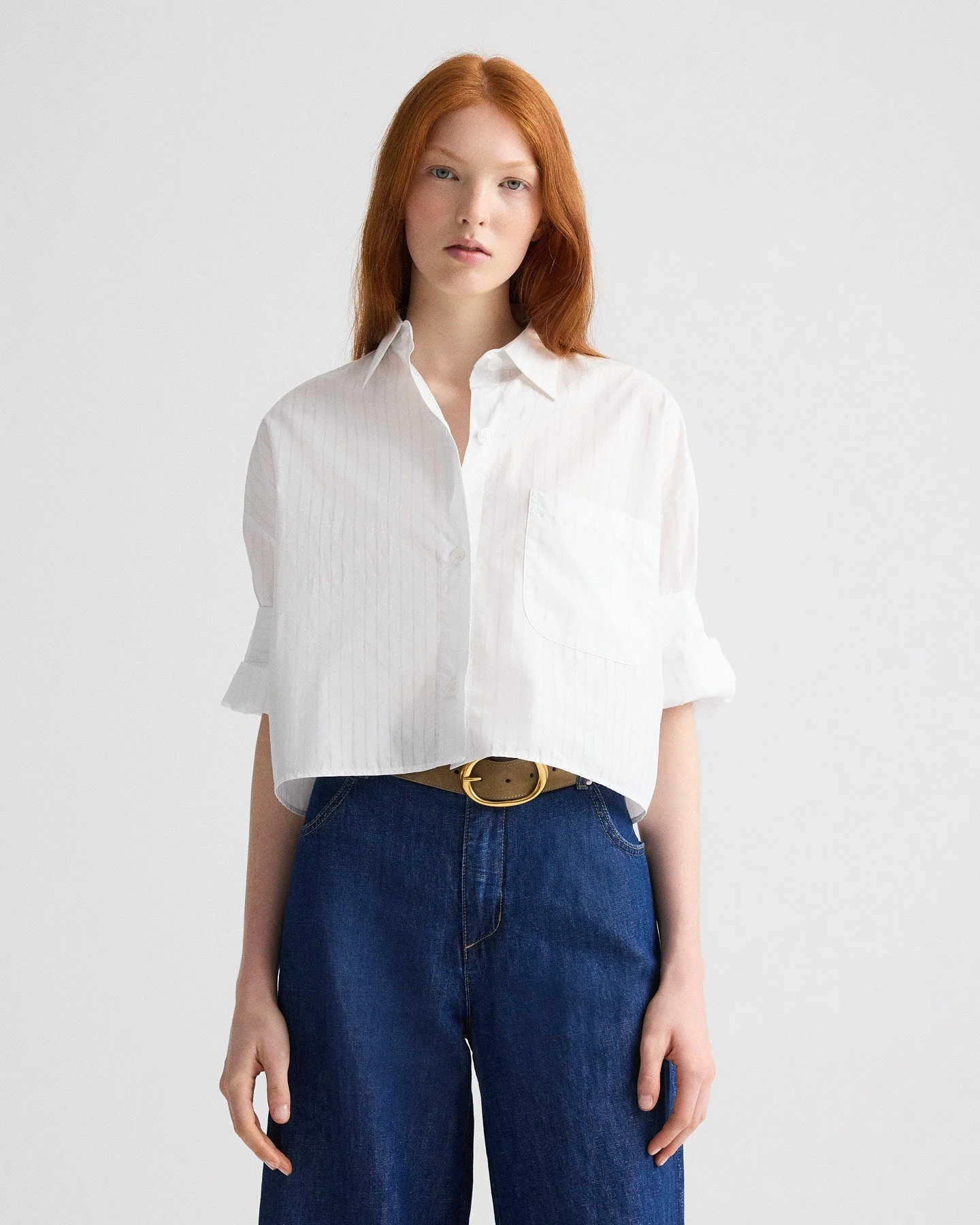 TWP - Next Ex Shirt in Drop Needle Shirting - Image 2
