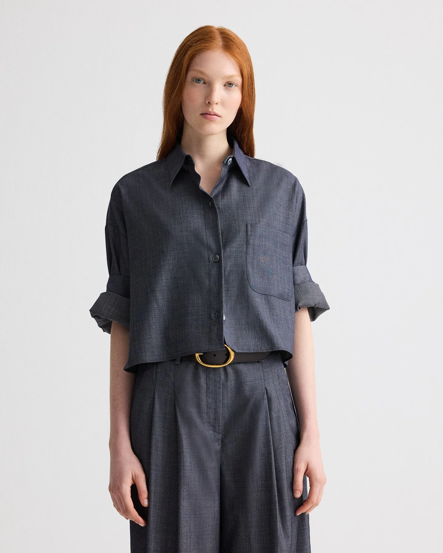 TWP - Next Ex Shirt in Lightweight Viscose Wool - Image 2