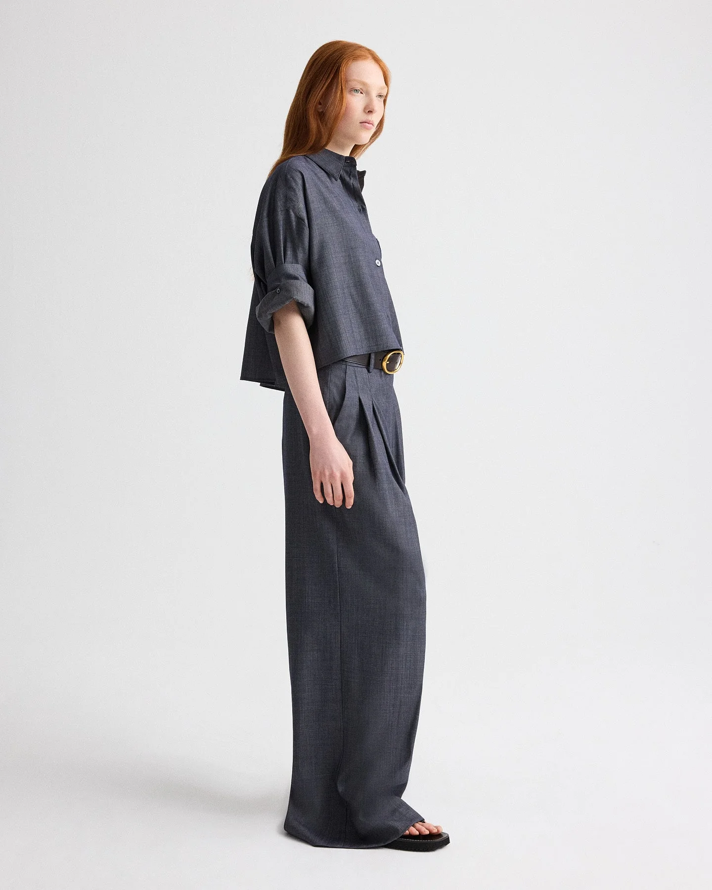 TWP - Next Ex Shirt in Lightweight Viscose Wool - Image 4